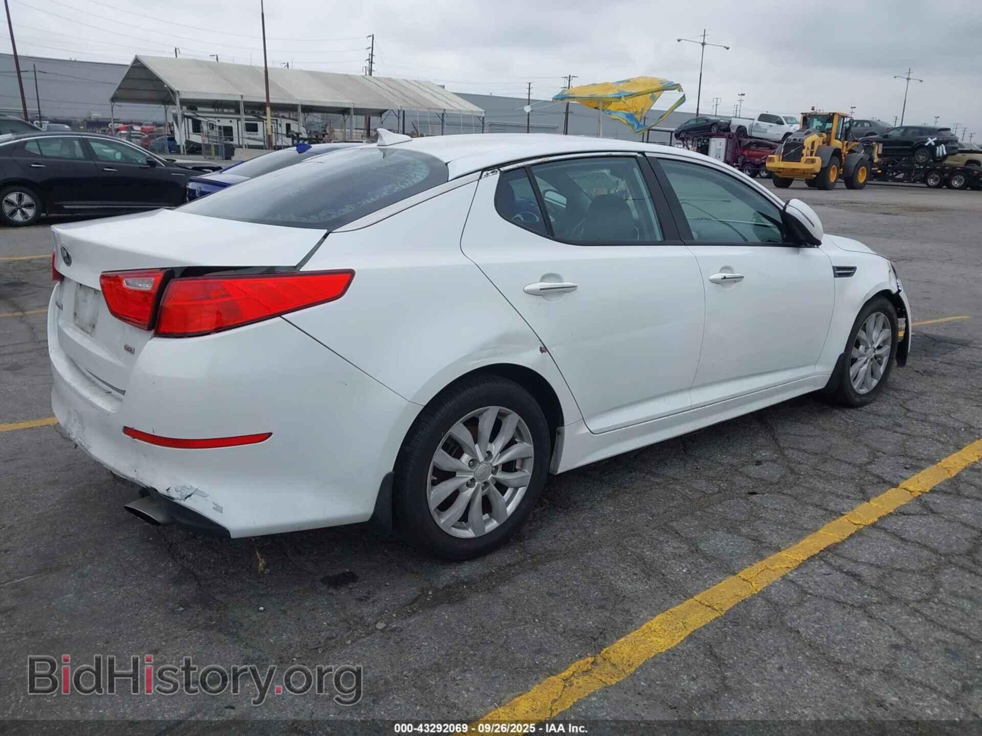 2015 KIA OPTIMA - VIN: 5XXGM4A70FG506103 - Фото 4