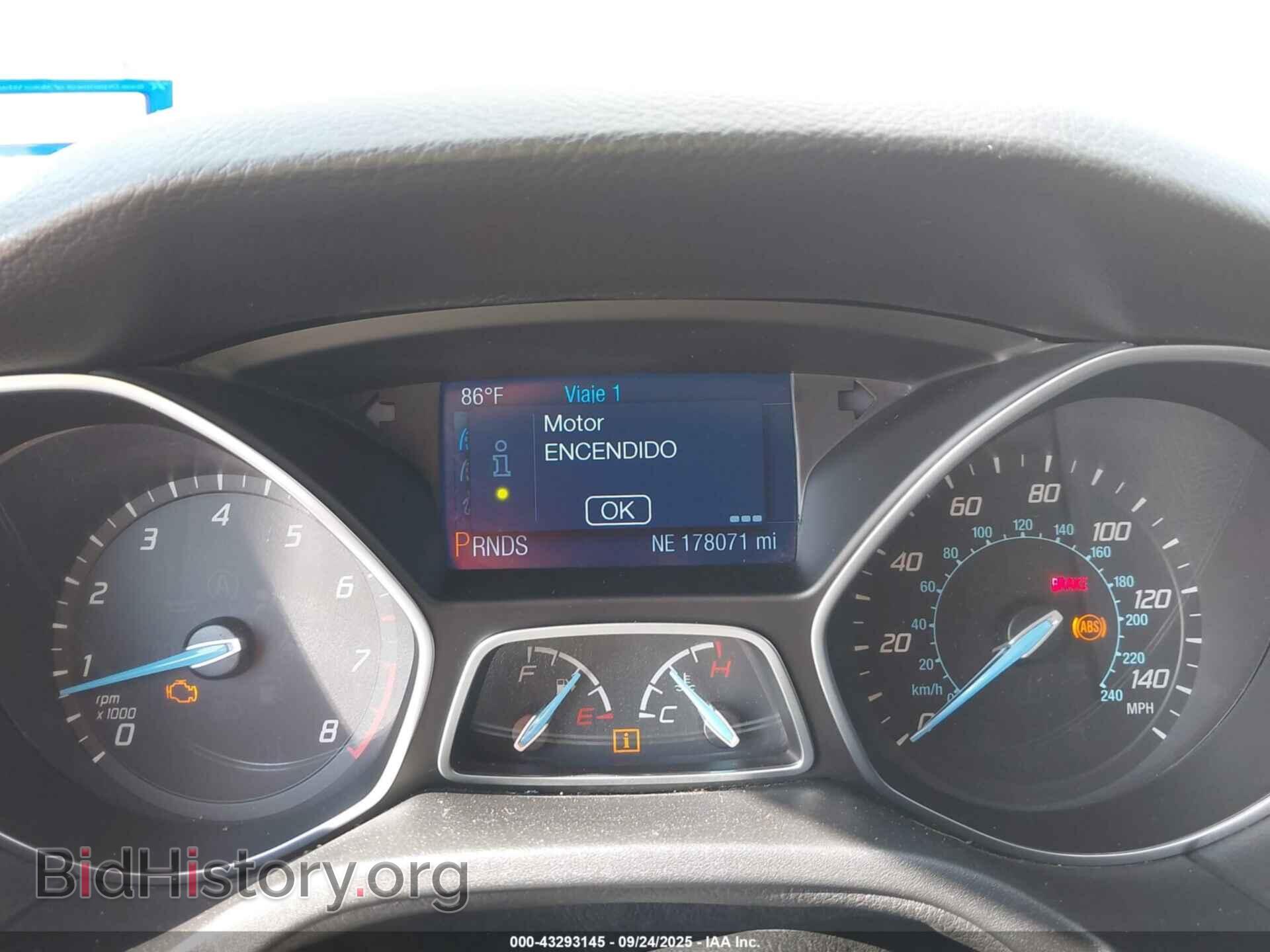 2014 FORD FOCUS - VIN: 1FADP3F29EL349063 - Фото 7