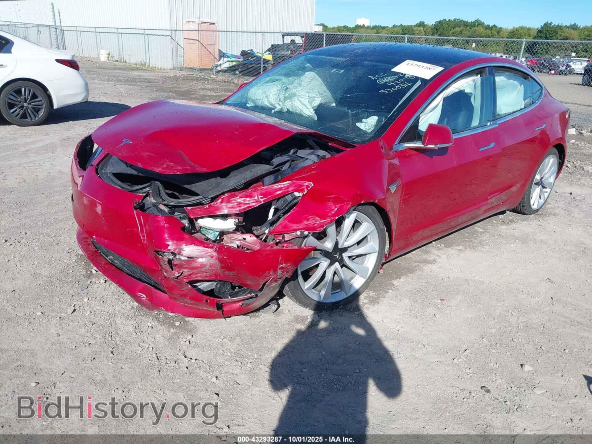 2019 TESLA MODEL 3 - VIN: 5YJ3E1EB9KF530034 - Фото 2