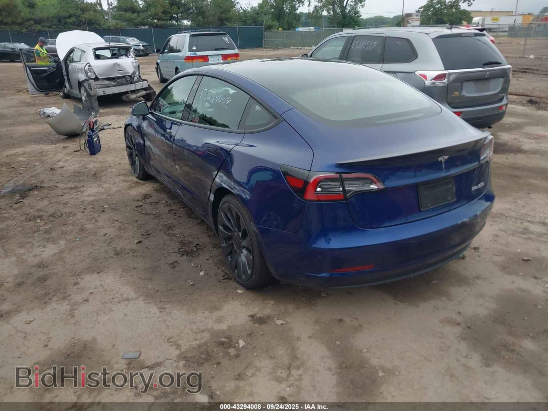2022 TESLA MODEL 3 - VIN: 5YJ3E1EC7NF307648 - Фото 3