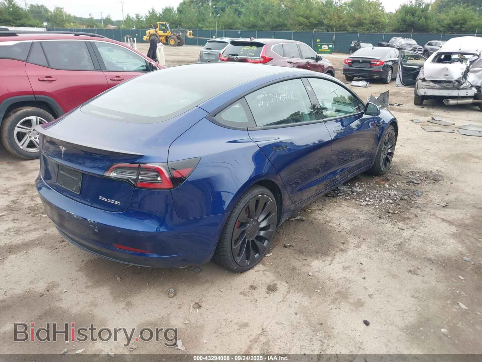 2022 TESLA MODEL 3 - VIN: 5YJ3E1EC7NF307648 - Фото 4