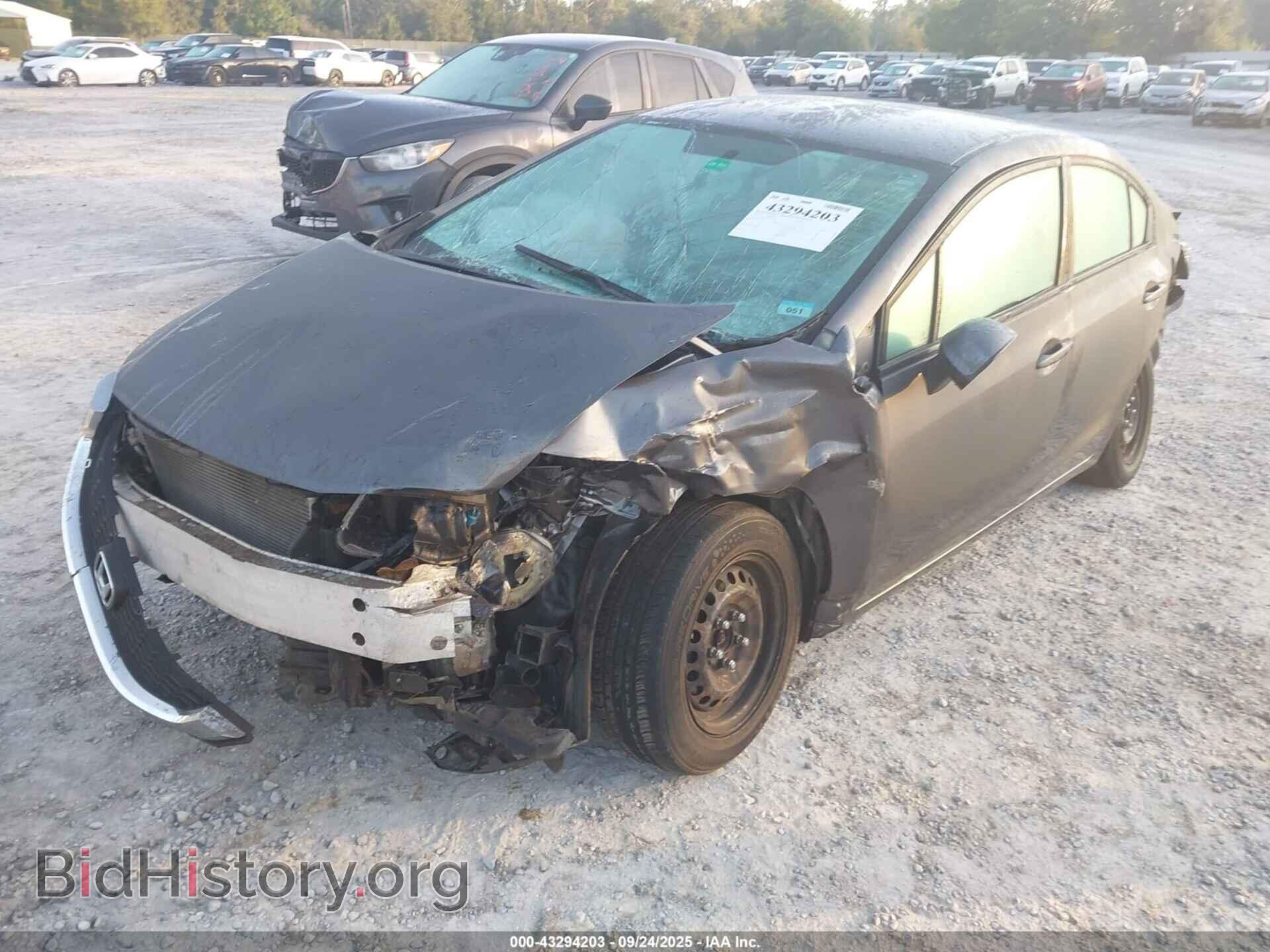 2013 HONDA CIVIC - VIN: 19XFB2F52DE058658 - Фото 2