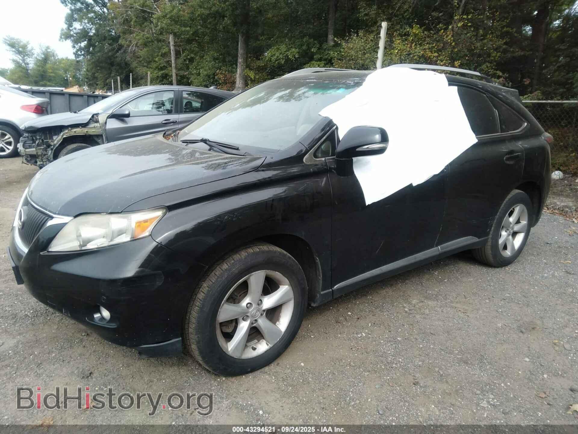 2011 LEXUS RX 350 - VIN: 2T2BK1BA0BC111179 - Фото 2