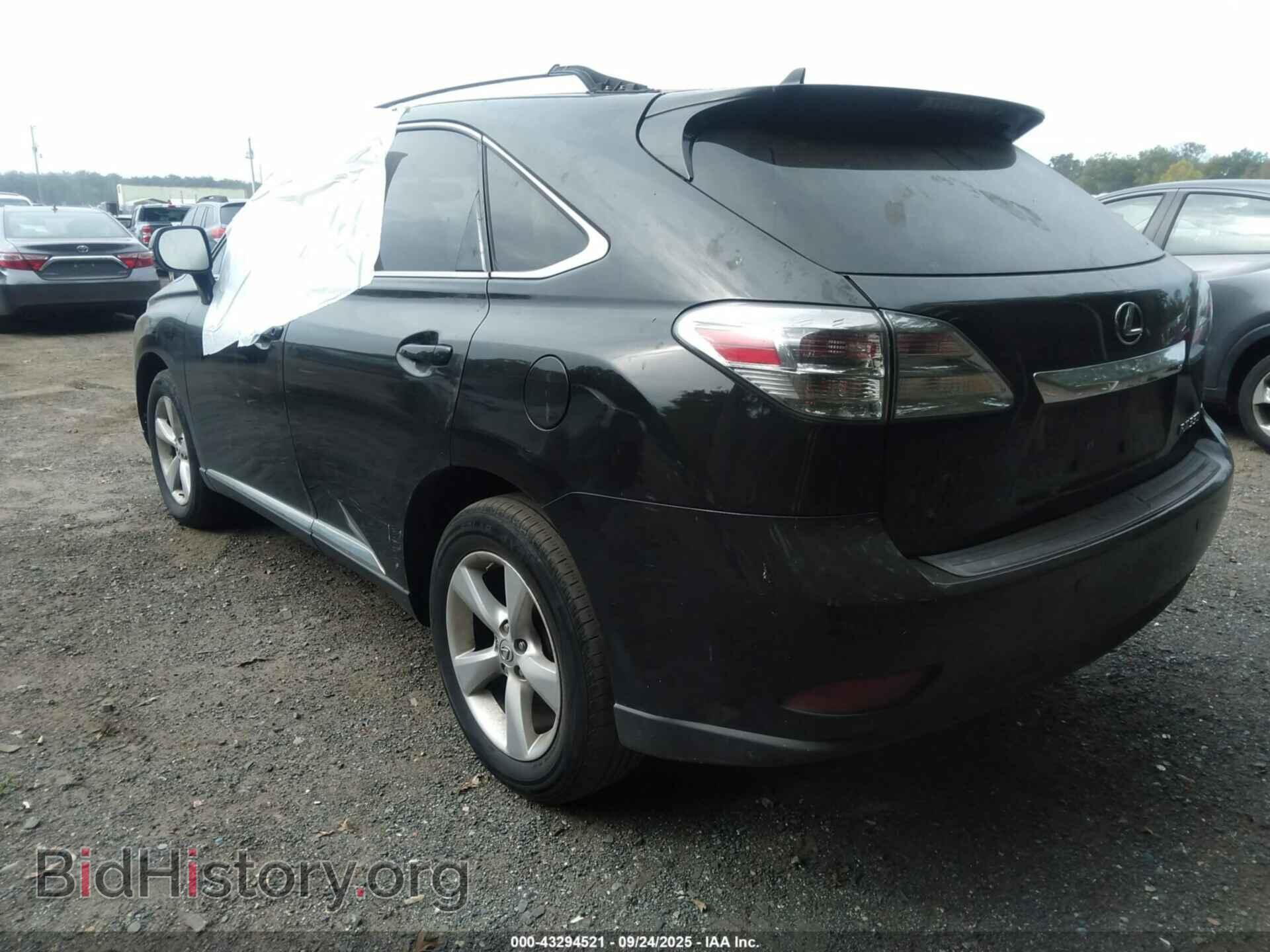 2011 LEXUS RX 350 - VIN: 2T2BK1BA0BC111179 - Фото 3