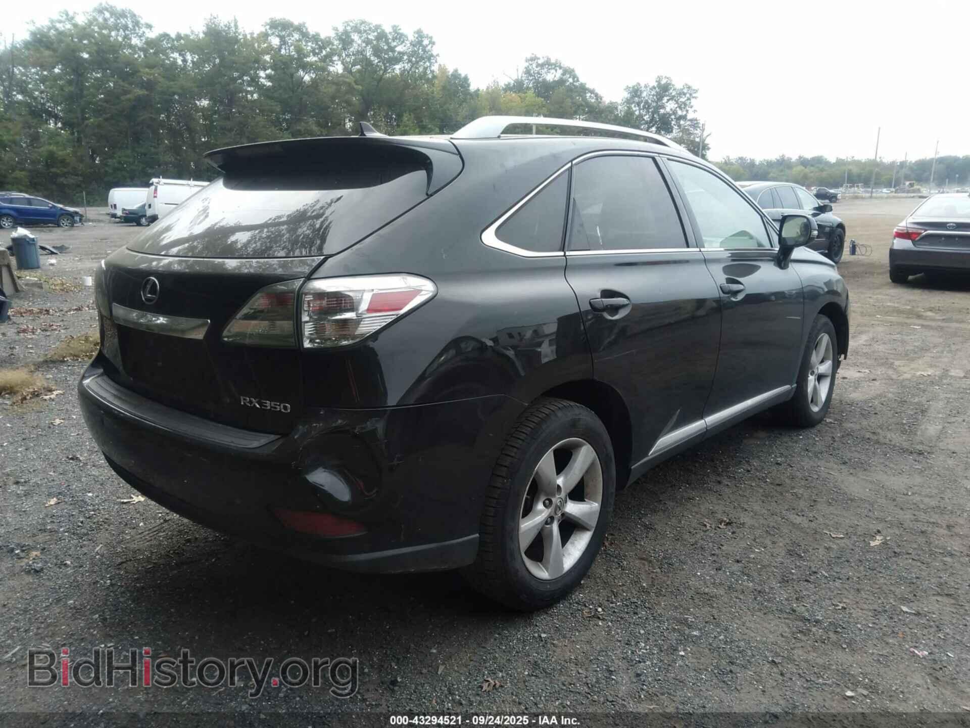 2011 LEXUS RX 350 - VIN: 2T2BK1BA0BC111179 - Фото 4