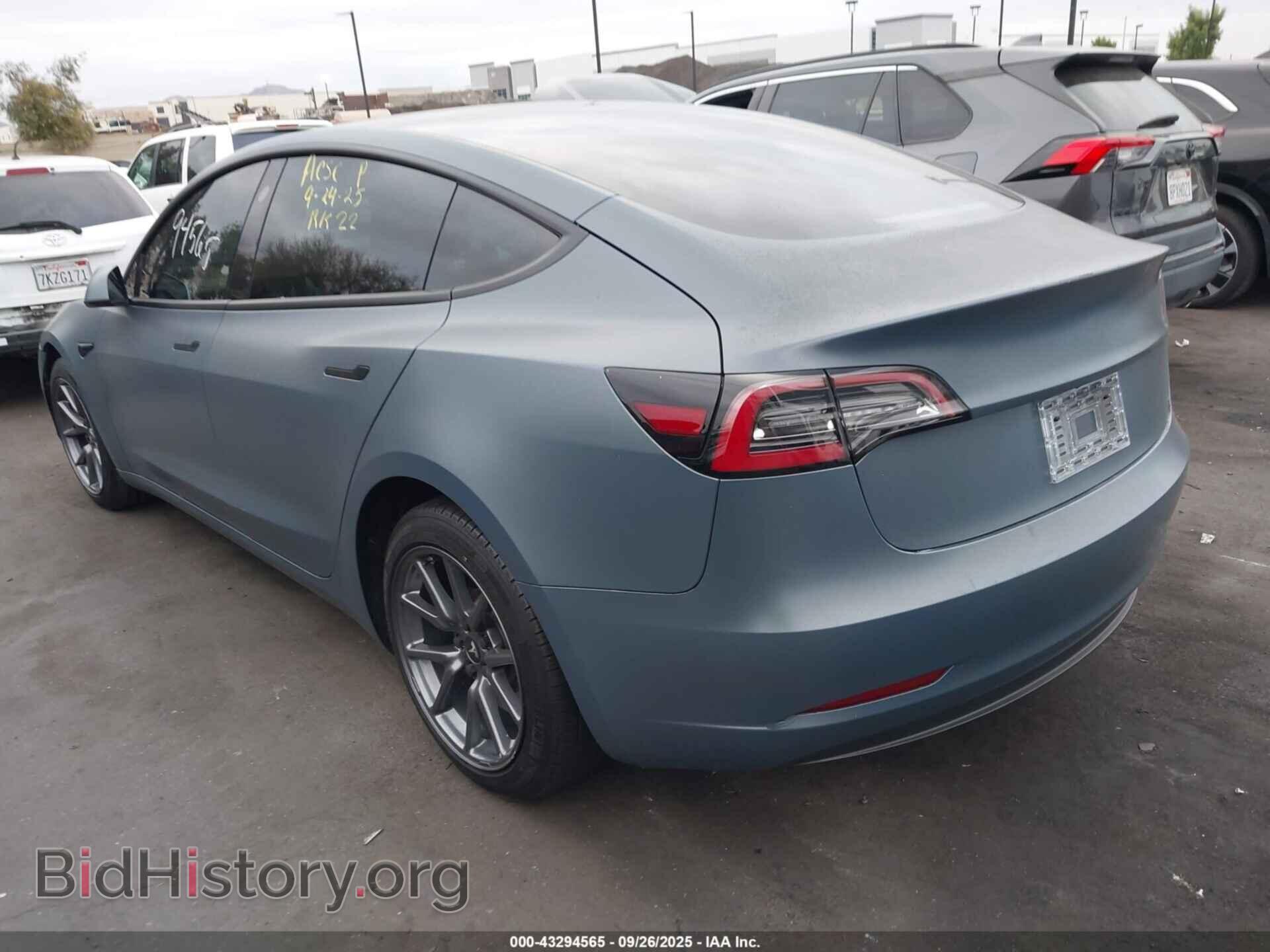 2022 TESLA MODEL 3 - VIN: 5YJ3E1EB6NF357593 - Фото 3