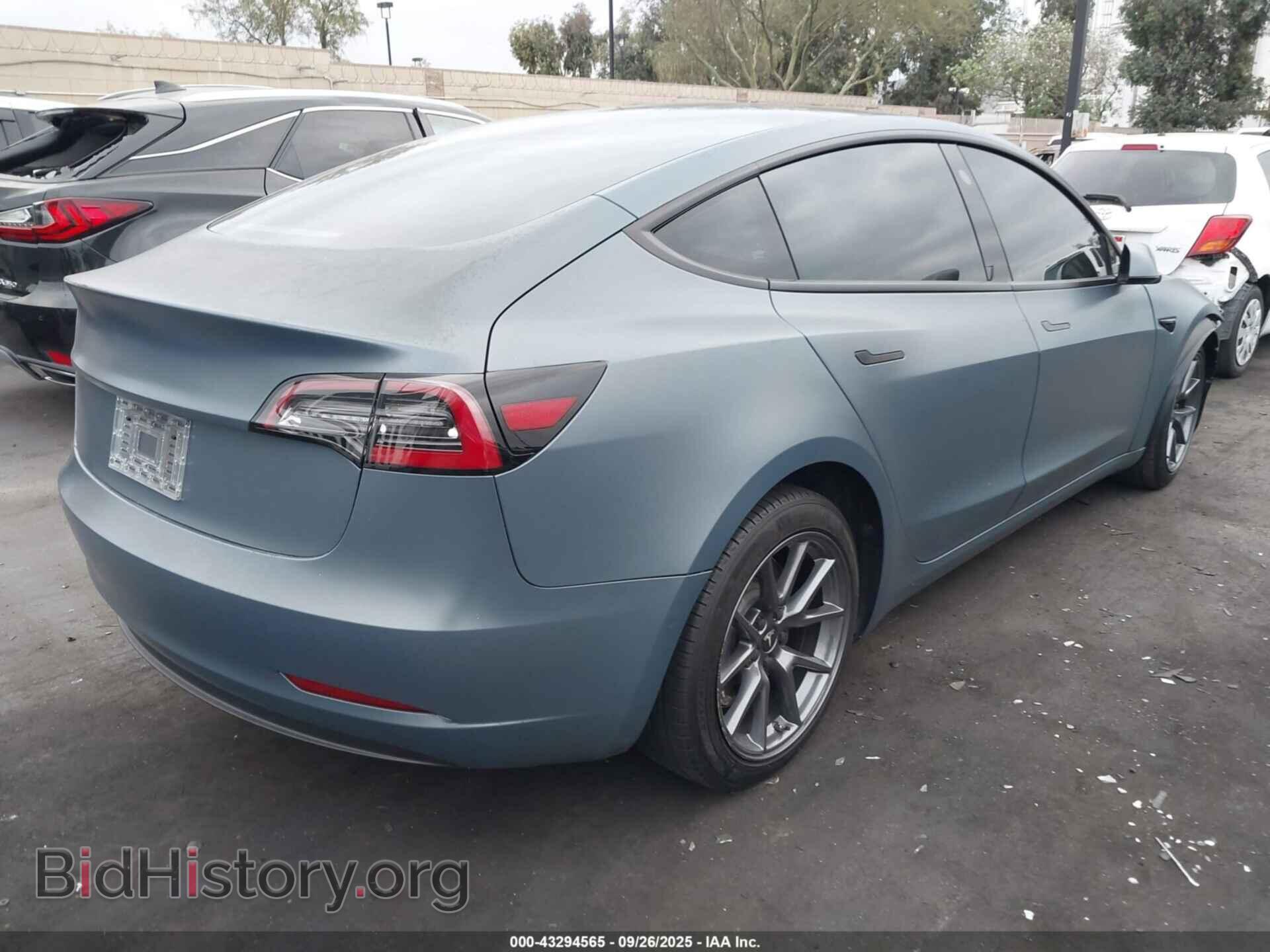 2022 TESLA MODEL 3 - VIN: 5YJ3E1EB6NF357593 - Фото 4