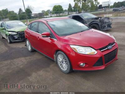 2012 Ford FOCUS SEL, красный — VIN 1FAHP3M29CL312046, IAAI