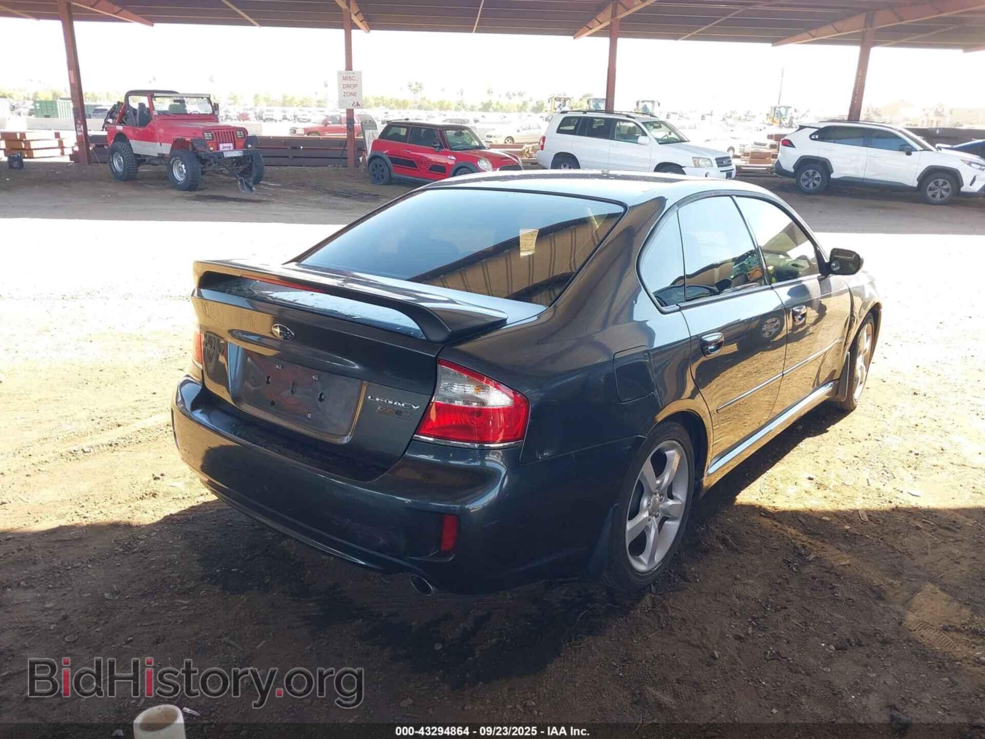 2009 SUBARU LEGACY - VIN: 4S3BL616997236351 - Фото 4