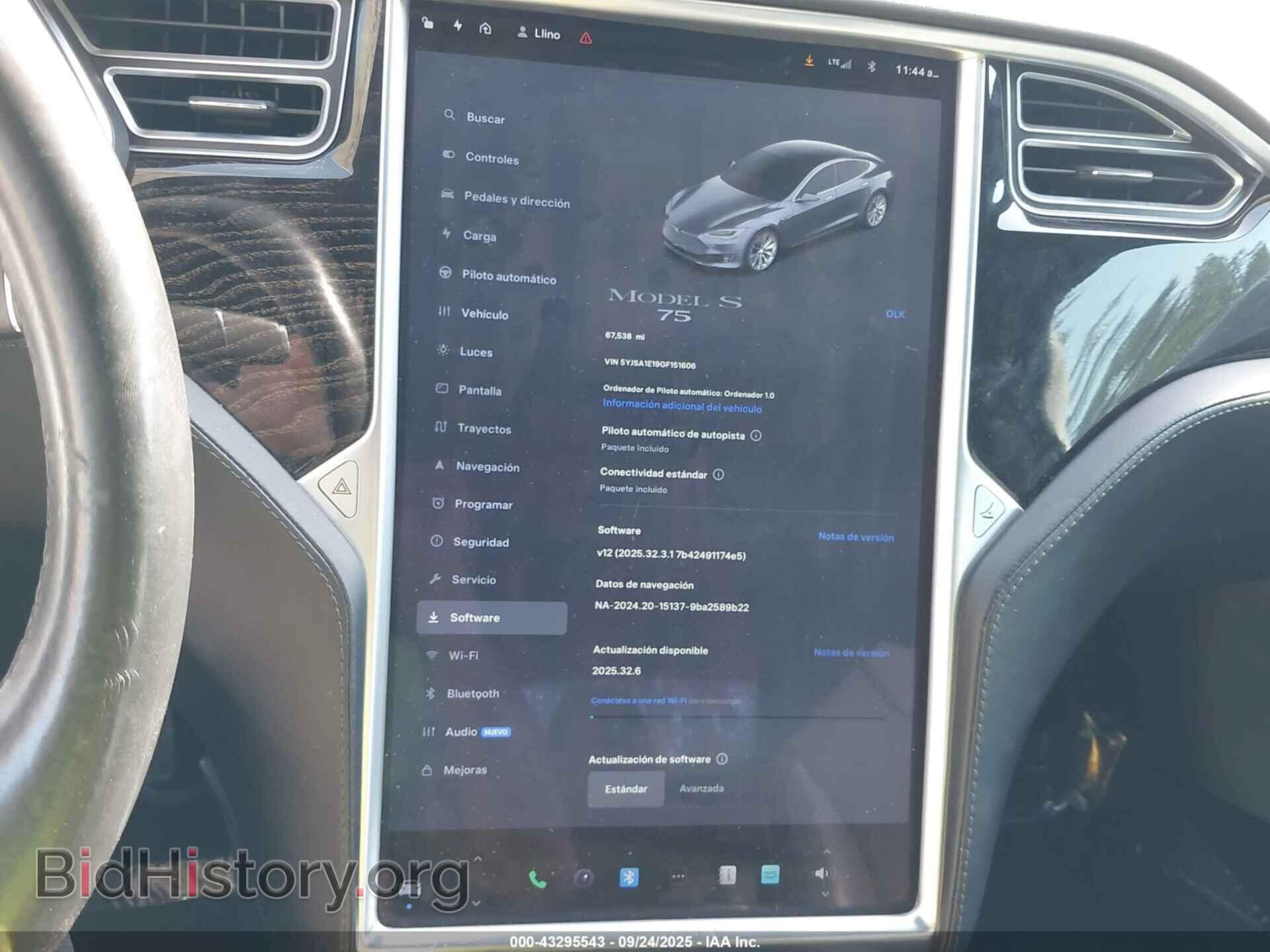 2016 TESLA MODEL S - VIN: 5YJSA1E19GF151606 - Photo 7