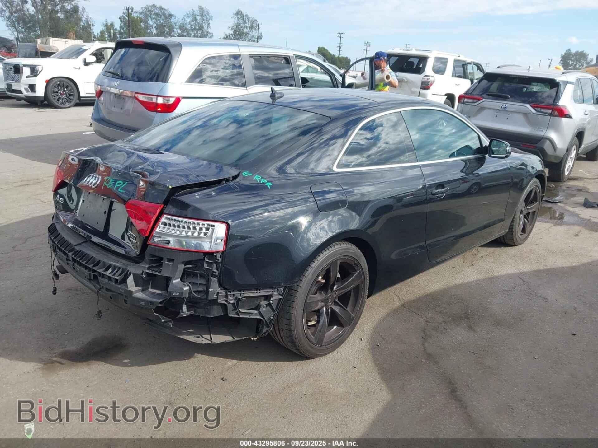 2013 AUDI A5 - VIN: WAULFAFR0DA023654 - Фото 4