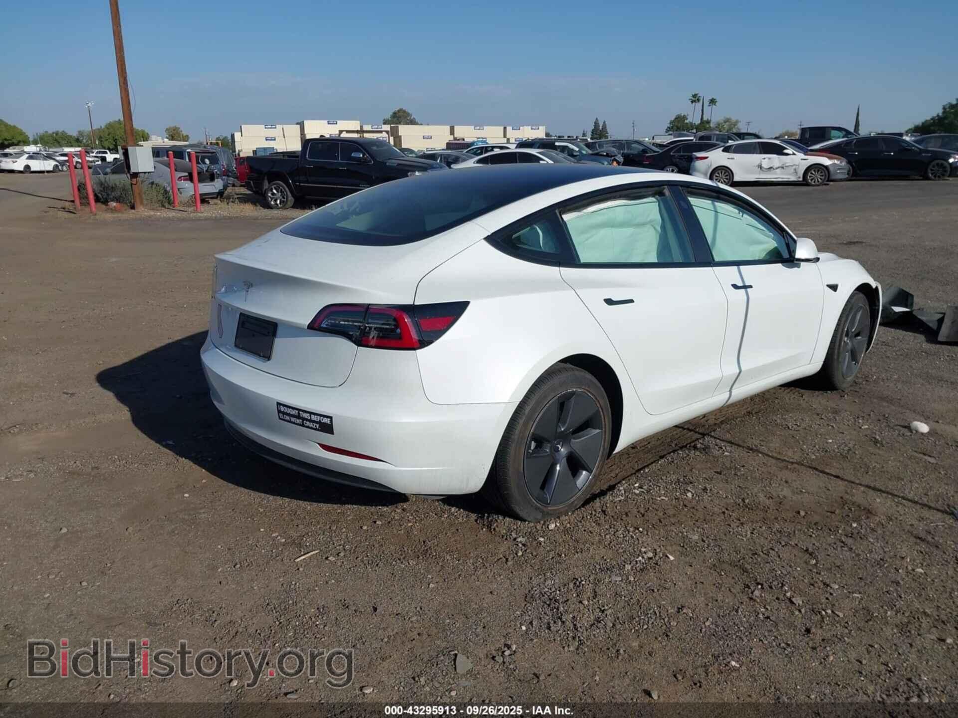 2023 TESLA MODEL 3 - VIN: 5YJ3E1EA0PF554110 - Фото 4