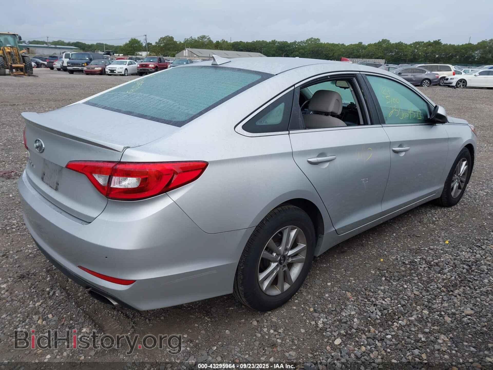 2016 HYUNDAI SONATA - VIN: 5NPE24AF3GH376196 - Фото 4