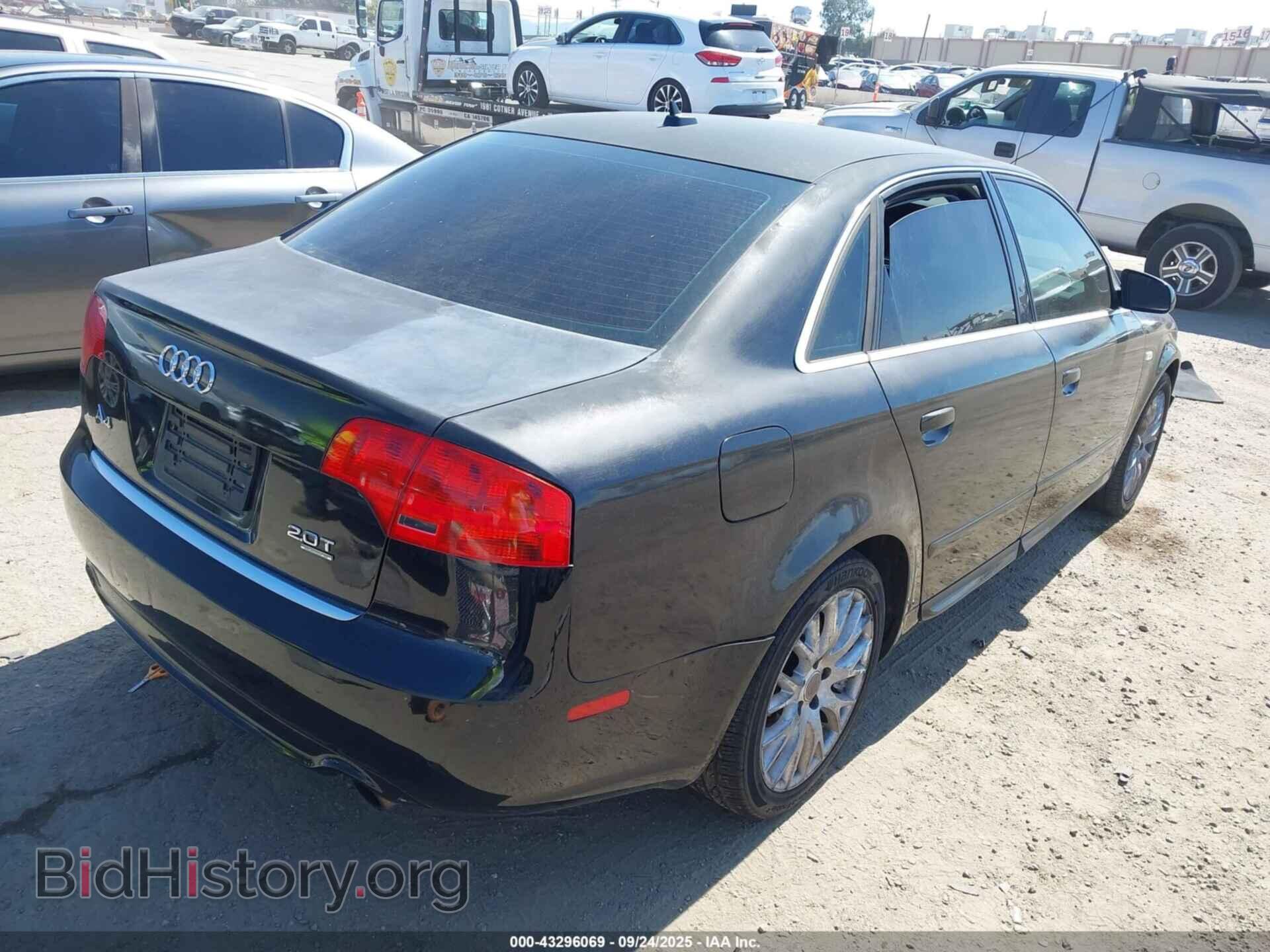 2008 AUDI A4 - VIN: WAUDF78E28A153300 - Фото 4