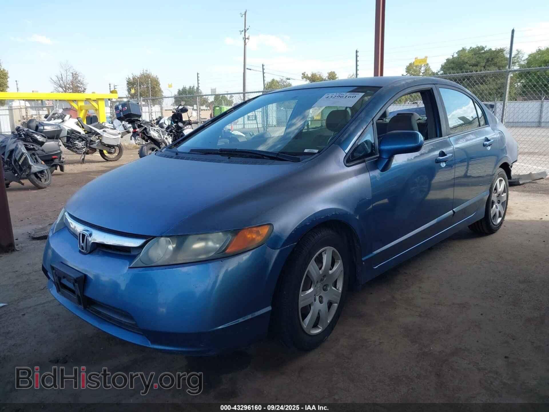 2007 HONDA CIVIC - VIN: JHMFA16587S006965 - Фото 2