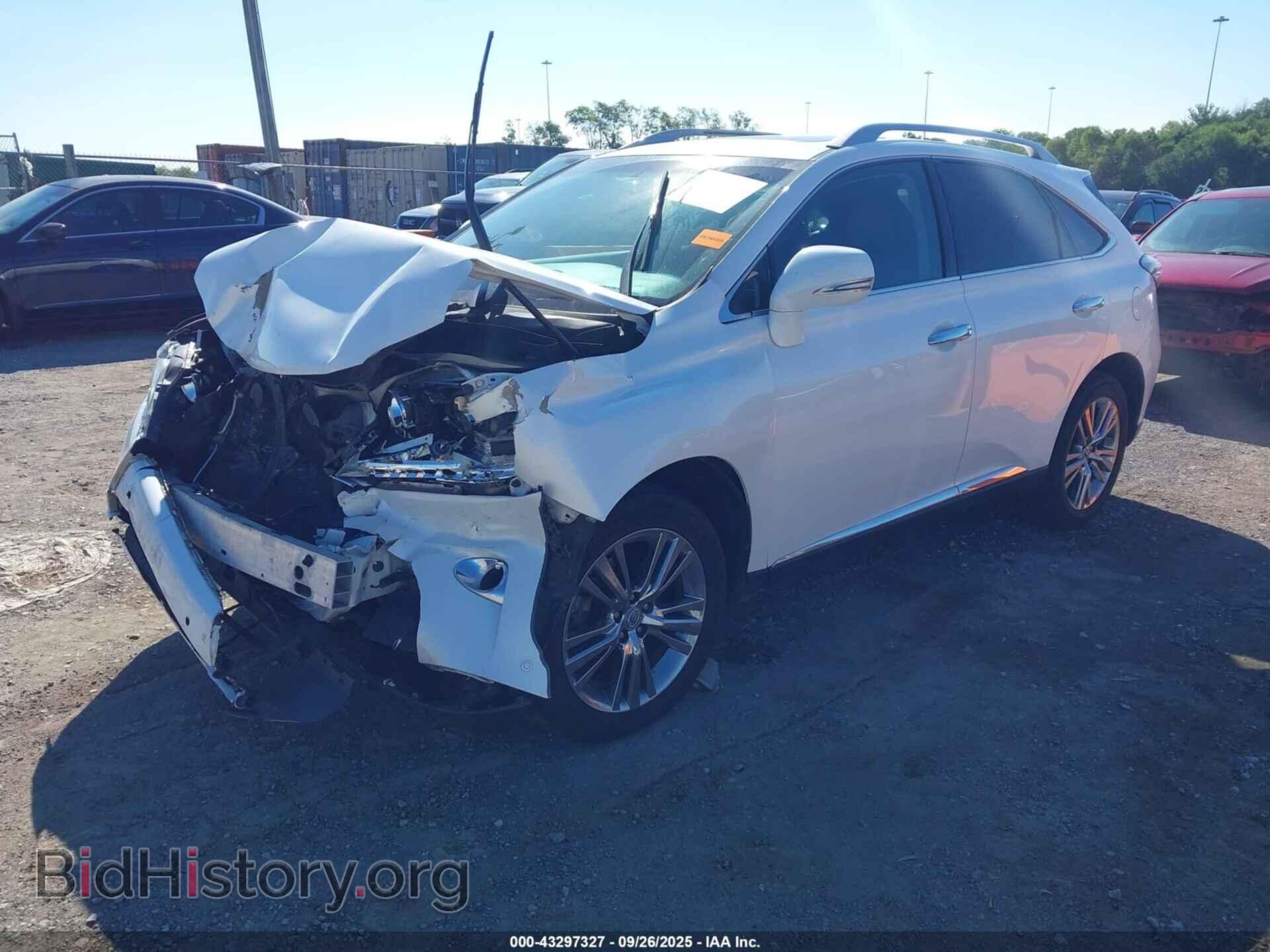 2015 LEXUS RX - VIN: 2T2BK1BAXFC300900 - Фото 2