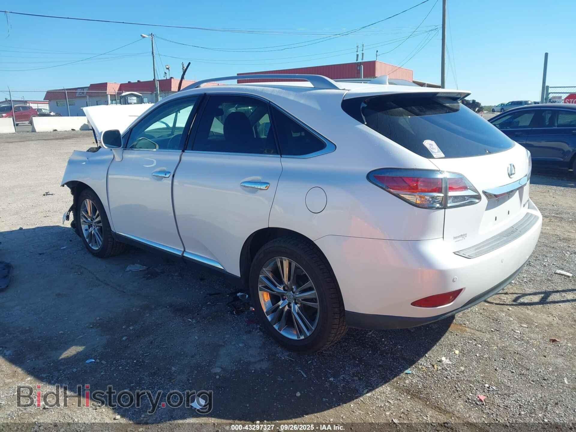 2015 LEXUS RX - VIN: 2T2BK1BAXFC300900 - Фото 3