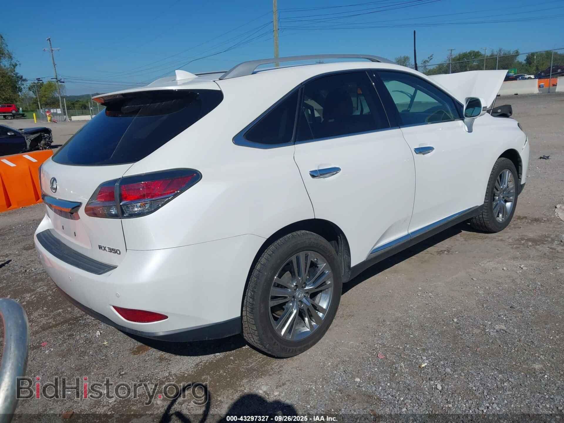 2015 LEXUS RX - VIN: 2T2BK1BAXFC300900 - Фото 4