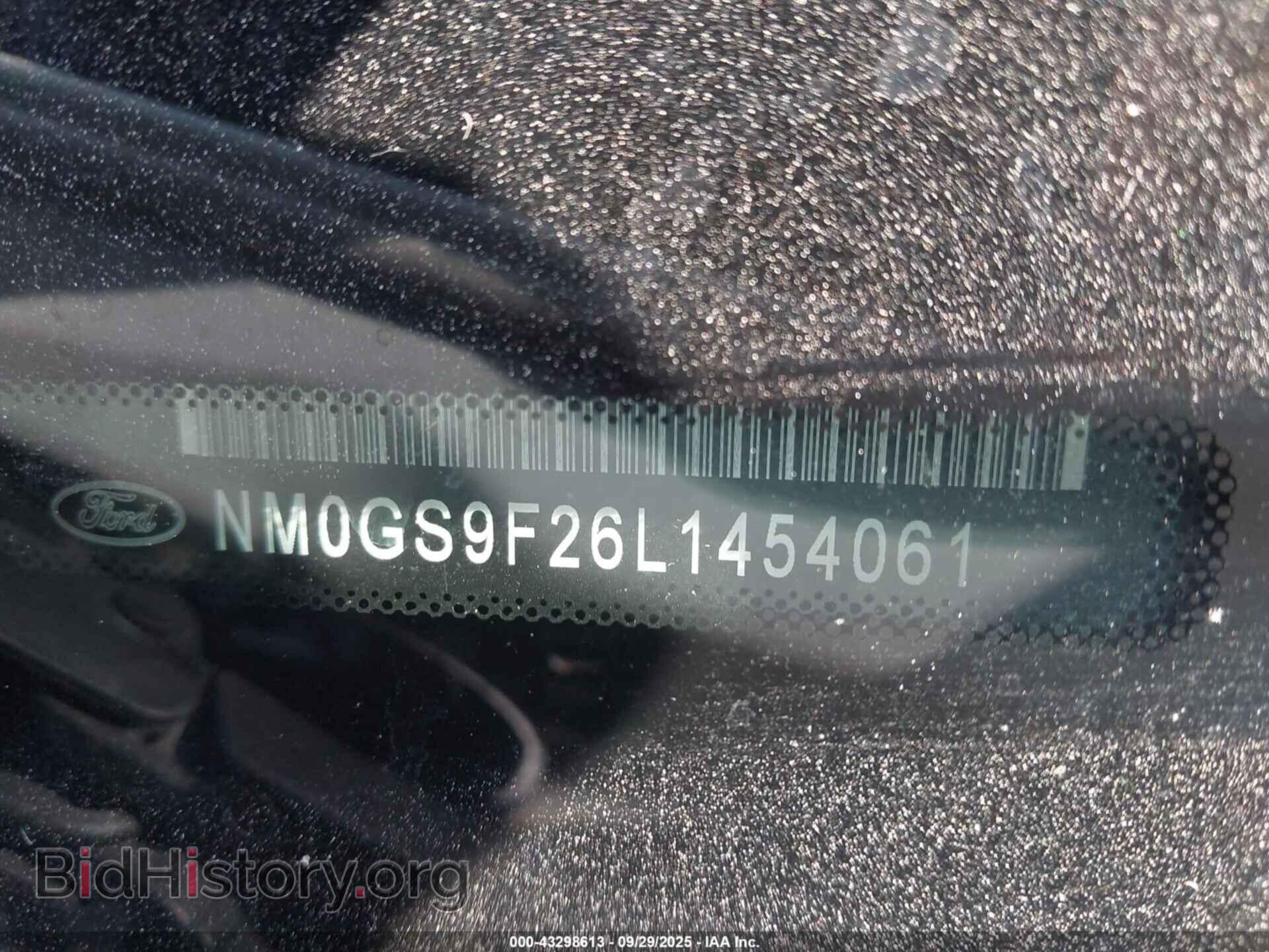 2020 FORD TRANSIT CONNECT - VIN: NM0GS9F26L1454061 - Фото 9