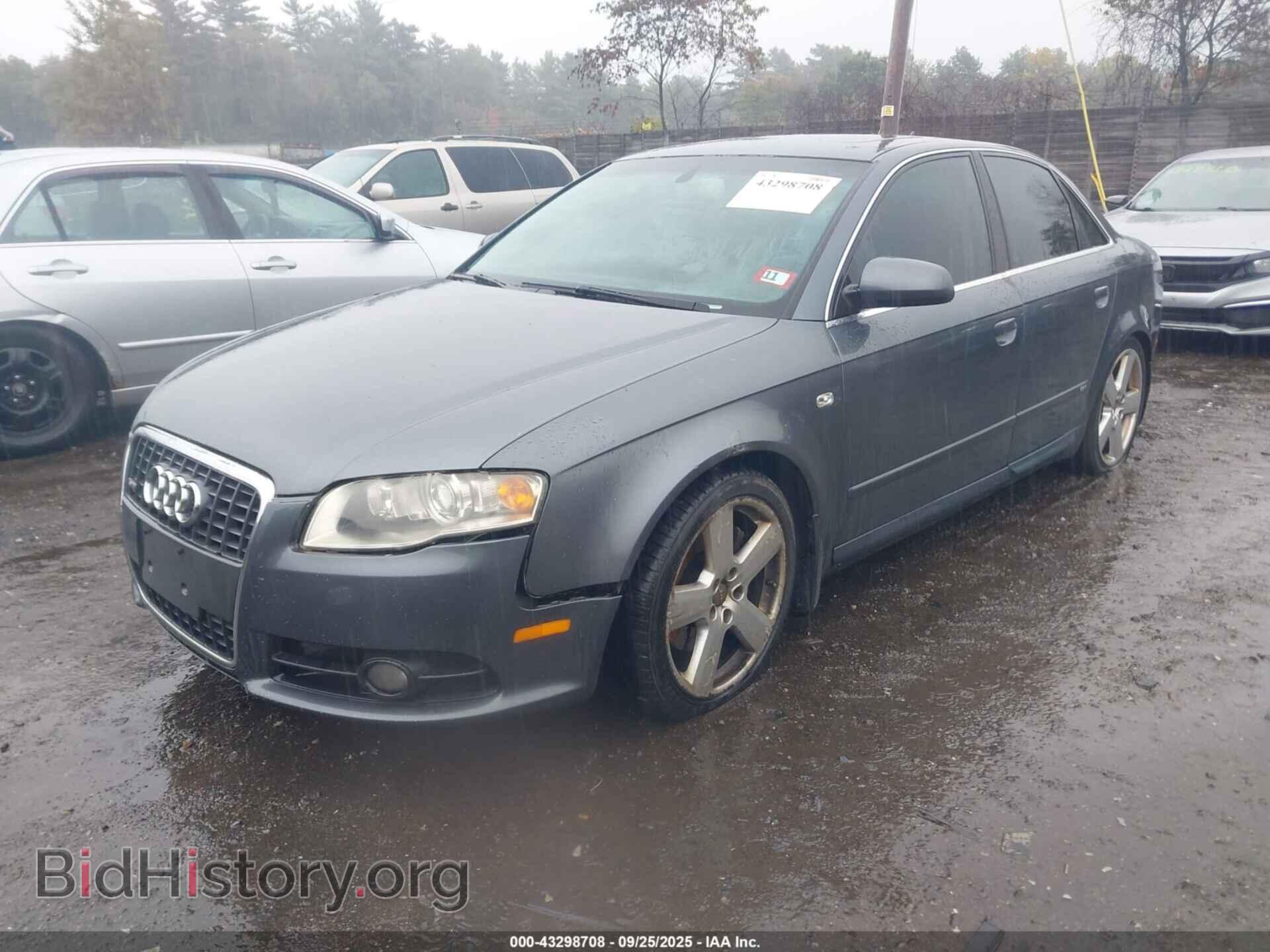 2008 AUDI A4 - VIN: WAUEF78E48A128676 - Фото 2