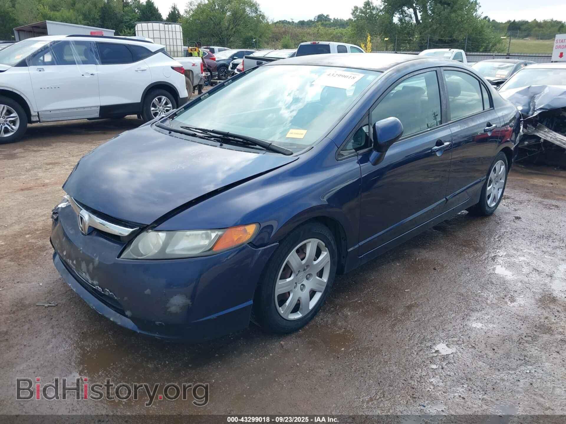 2007 HONDA CIVIC - VIN: JHMFA16557S002551 - Фото 2