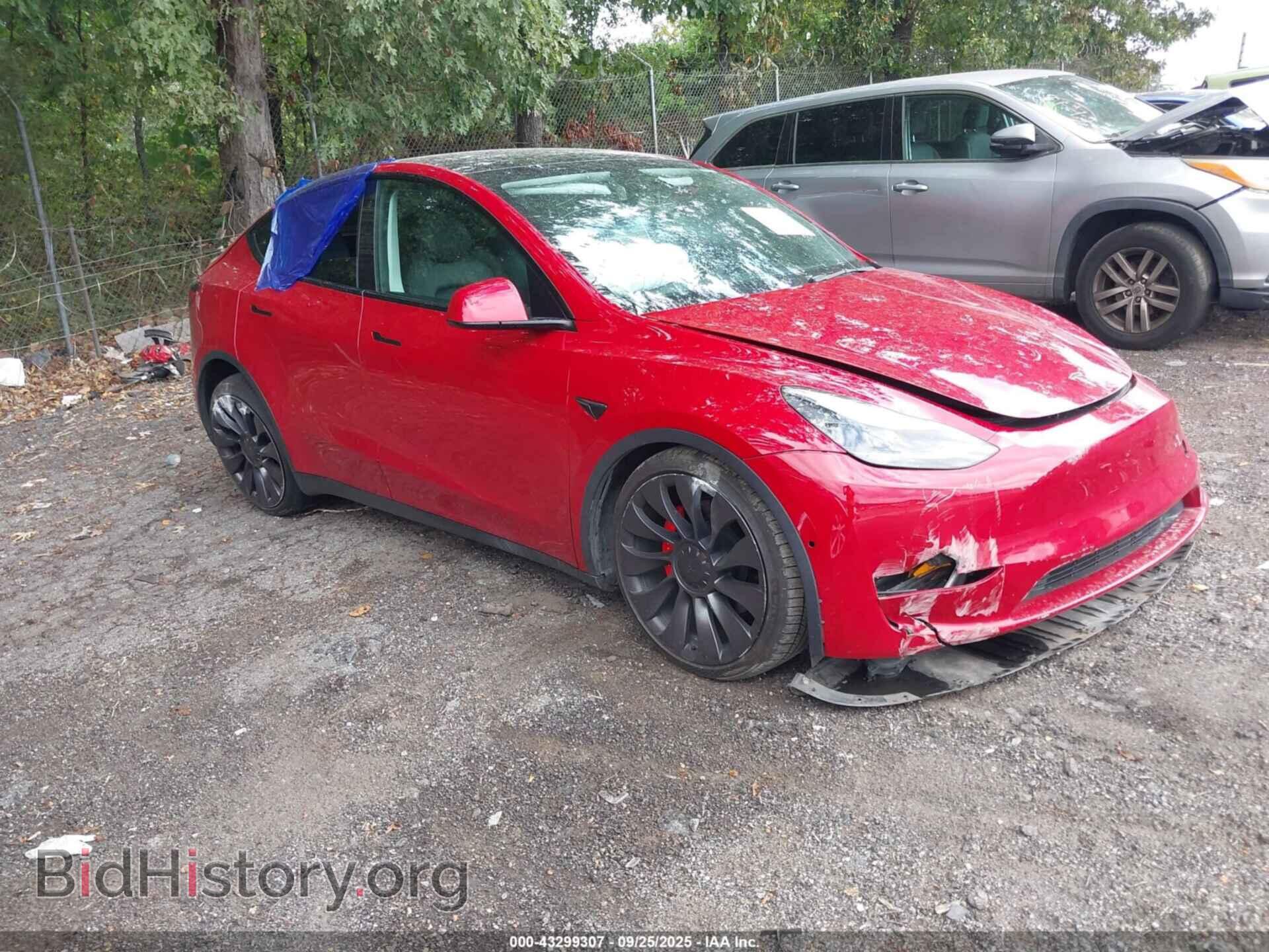 Photo 5YJYGDEF0MF141015 - TESLA MODEL Y 2021
