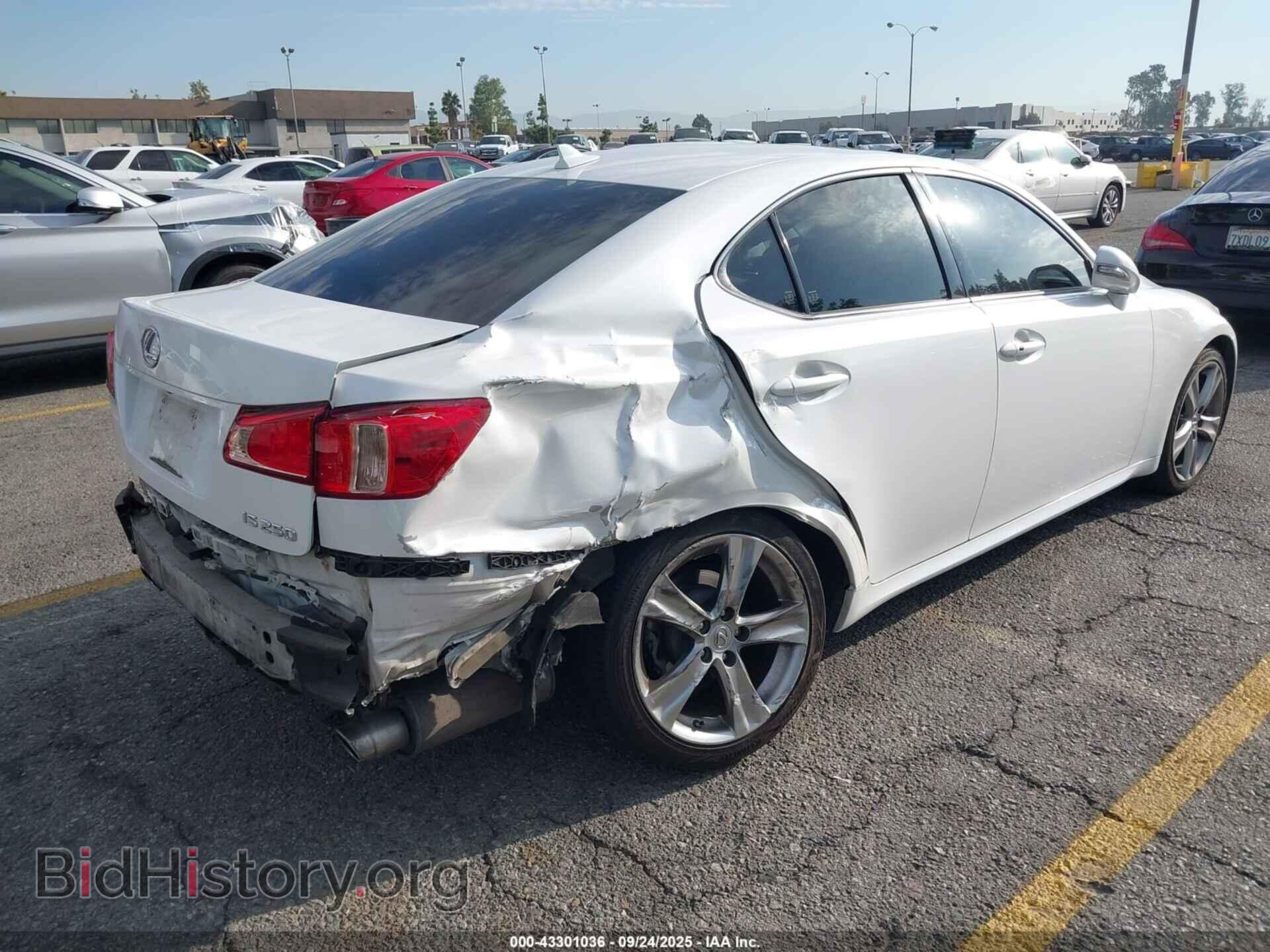 2011 LEXUS IS 250 - VIN: JTHBF5C20B5146288 - Фото 4