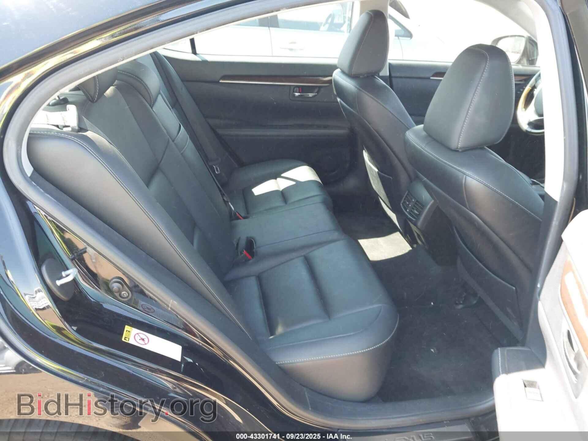 2013 LEXUS ES 350 - VIN: JTHBK1GG6D2047876 - Фото 8