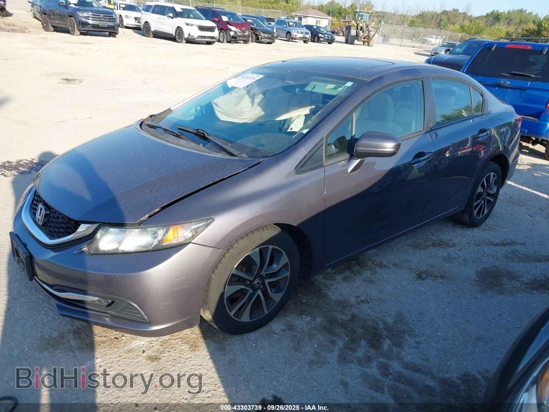 2014 HONDA CIVIC - VIN: 19XFB2F89EE040444 - Фото 2