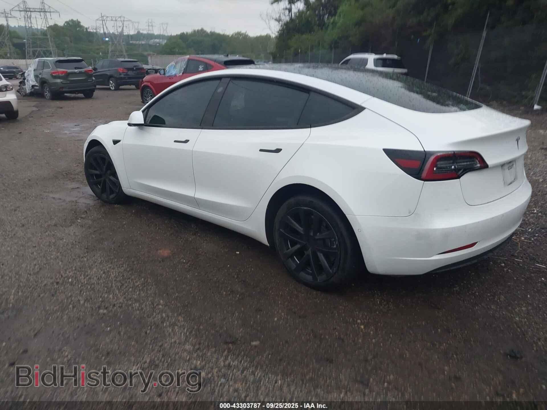 2022 TESLA MODEL 3 - VIN: 5YJ3E1EAXNF349567 - Фото 3