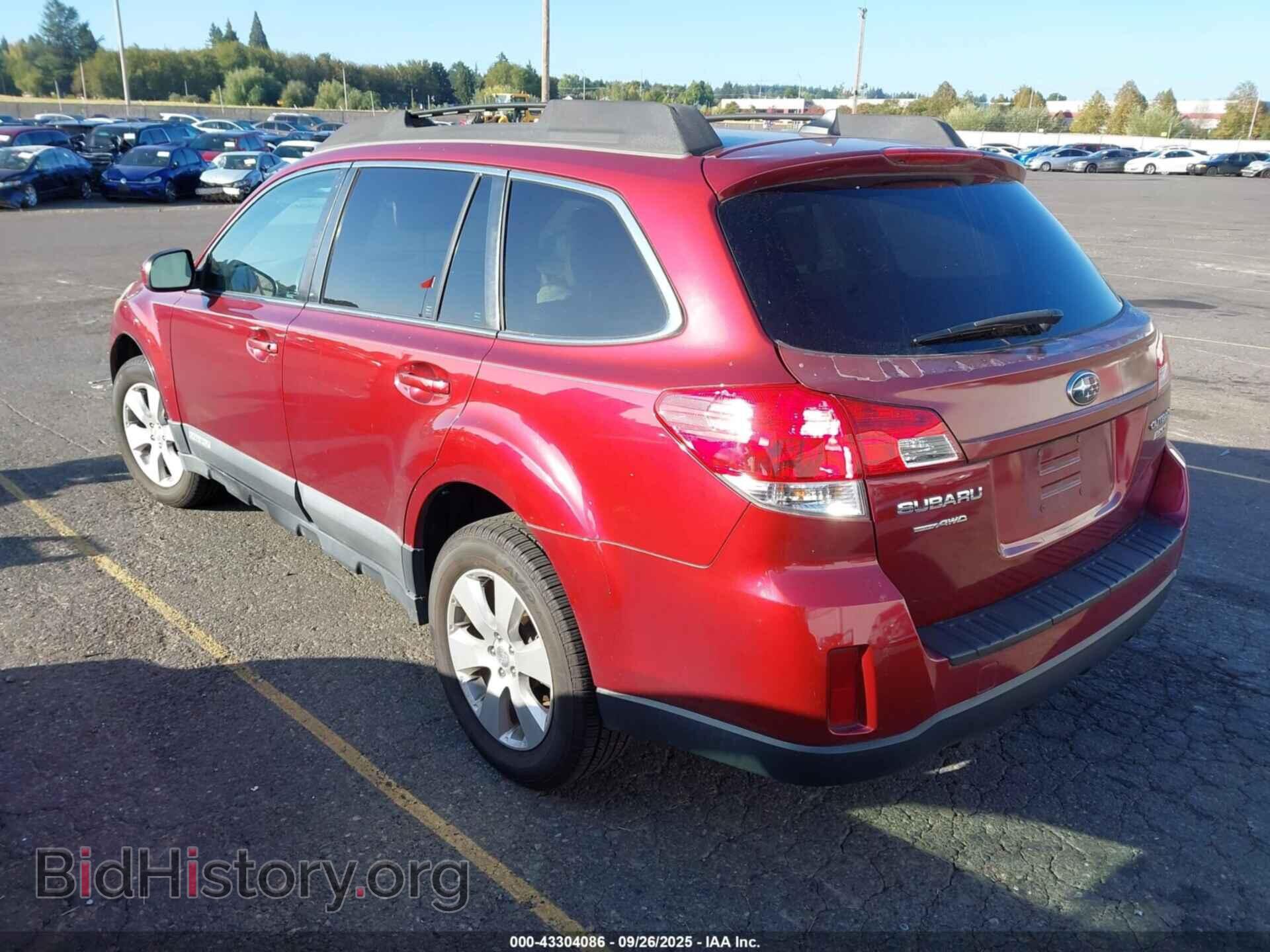 2011 SUBARU OUTBACK - VIN: 4S4BRBFC6B3349253 - Фото 3