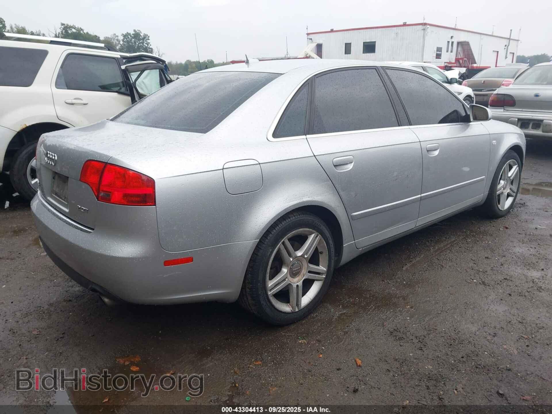 2007 AUDI A4 - VIN: WAUDF78E87A063518 - Фото 4
