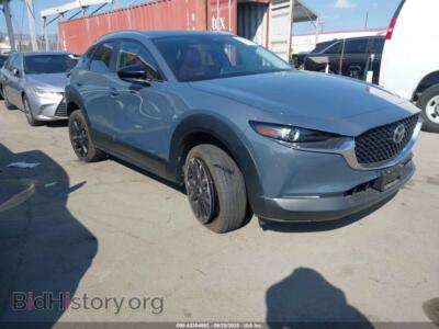 2022 Mazda CX-30 Carbon Edition, blue — VIN 3MVDMBCL6NM443263, IAAI