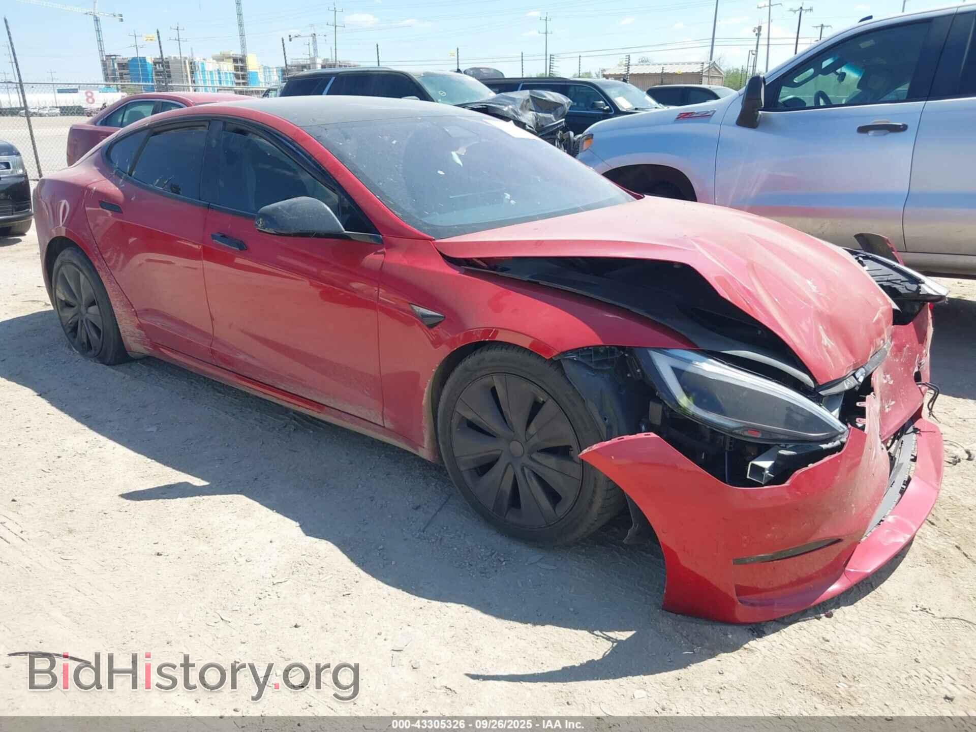 Фотография 5YJSA1E60MF441885 - TESLA MODEL S 2021