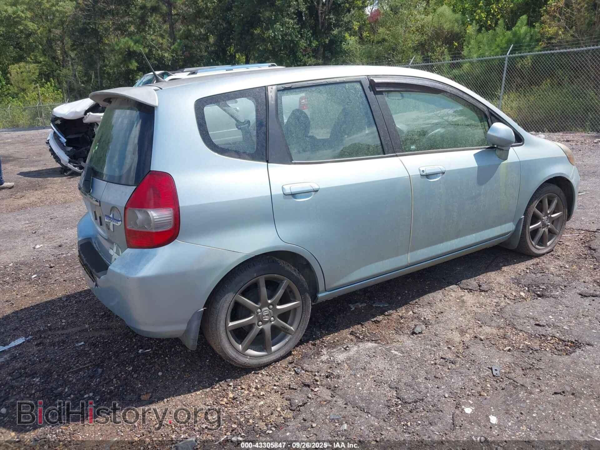 2007 HONDA FIT - VIN: JHMGD37497S001674 - Фото 4