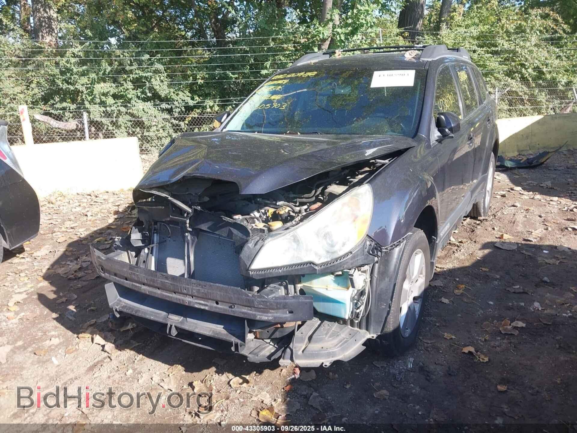 2011 SUBARU OUTBACK - VIN: 4S4BRCCC4B3313944 - Фото 2