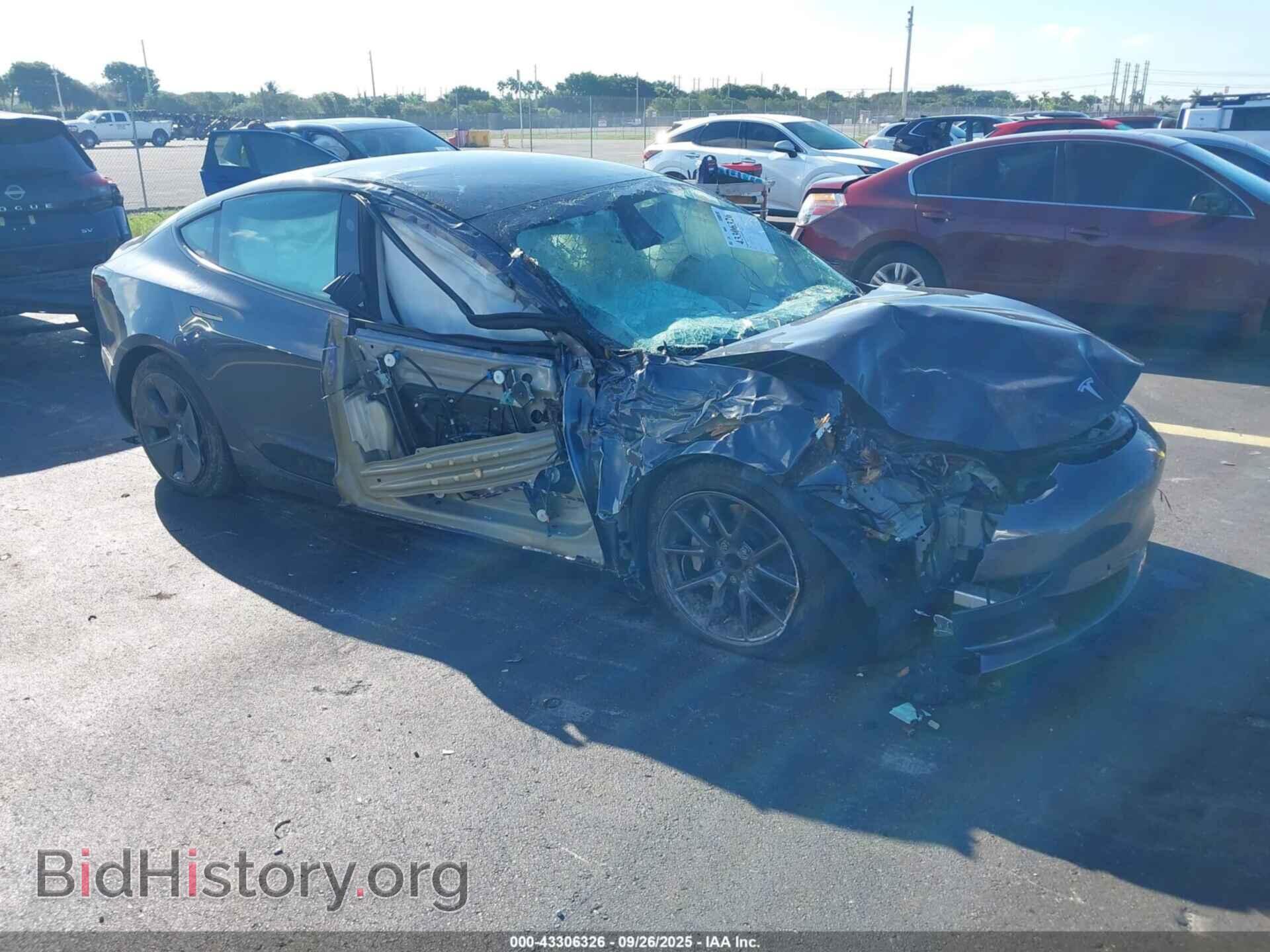 Photo 5YJ3E1EA0MF058879 - TESLA MODEL 3 2021