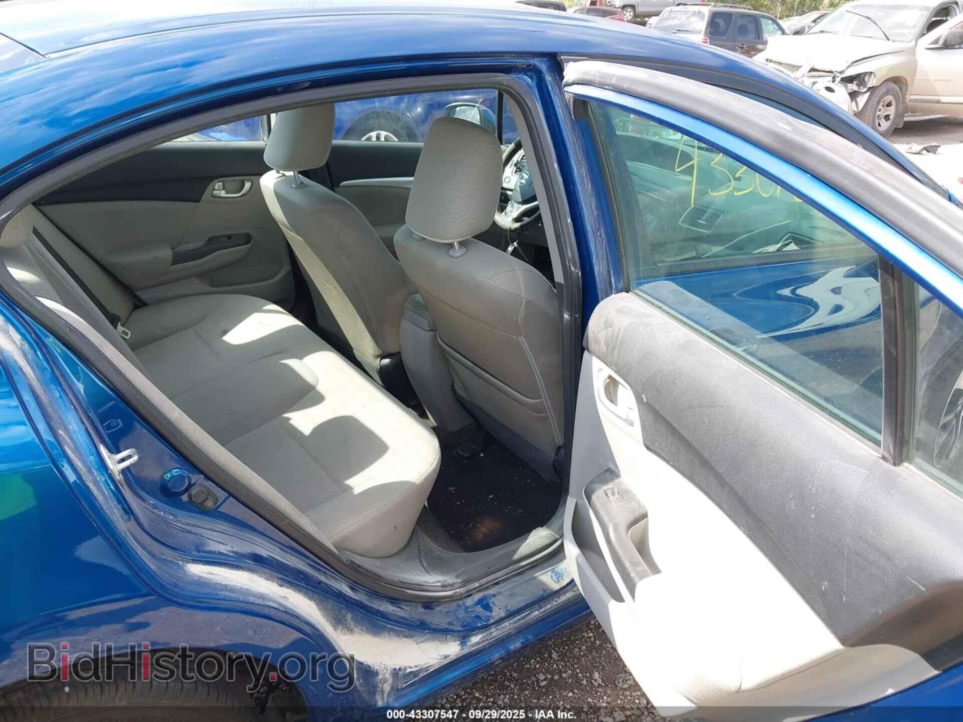 2013 HONDA CIVIC - VIN: 19XFB2F81DE054417 - Фото 8