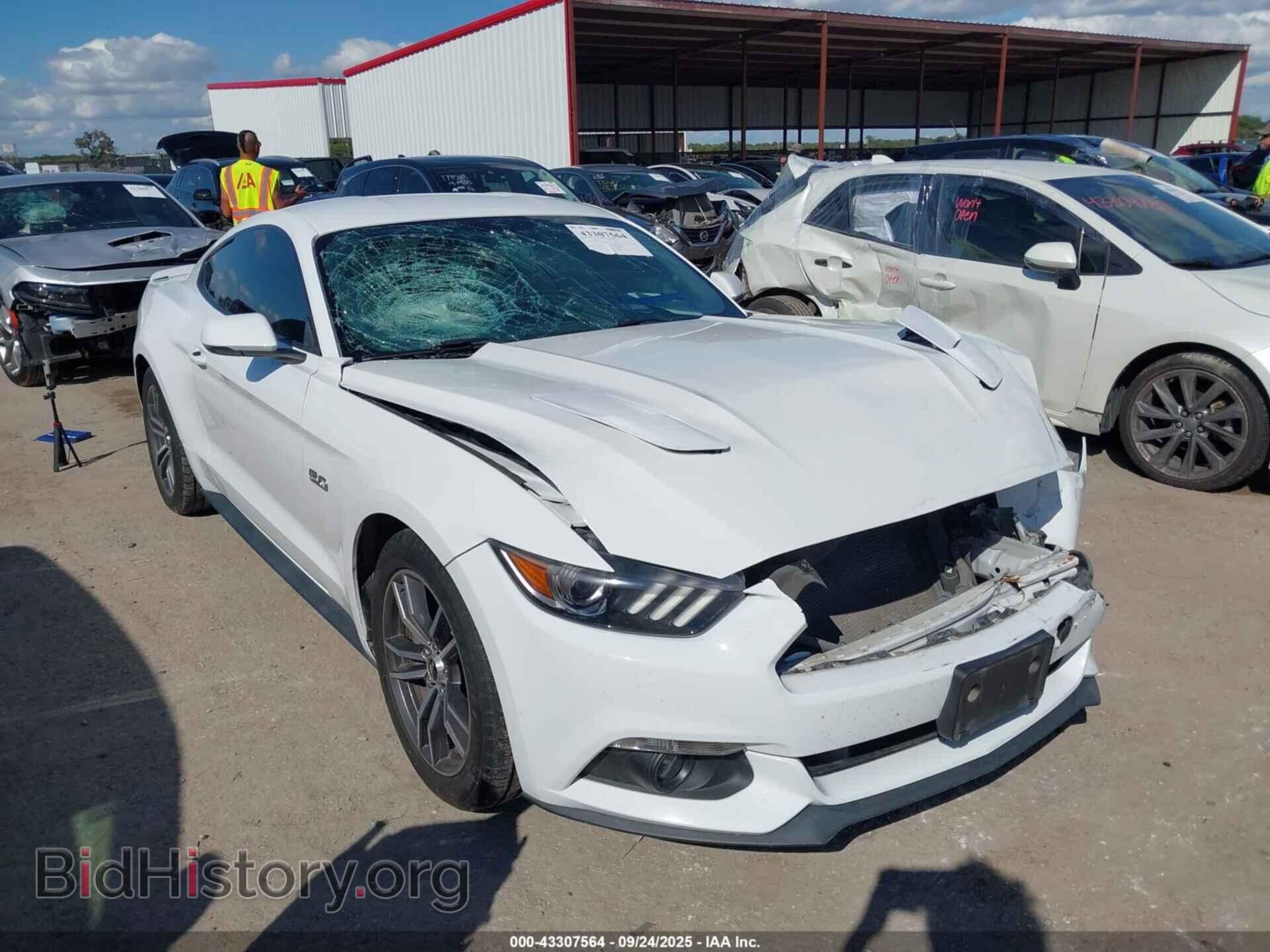 Фотография 1FA6P8CF4H5346139 - FORD MUSTANG 2017