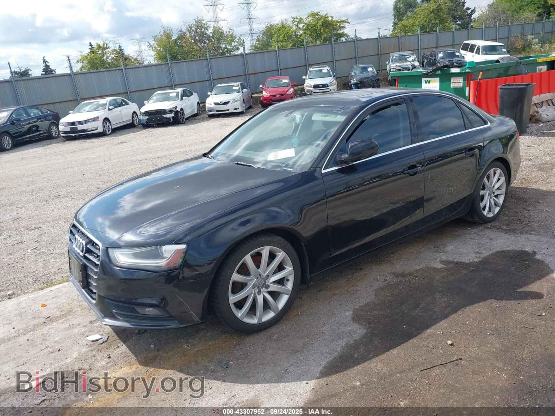 2013 AUDI A4 - VIN: WAUFFAFL2DN005867 - Фото 2