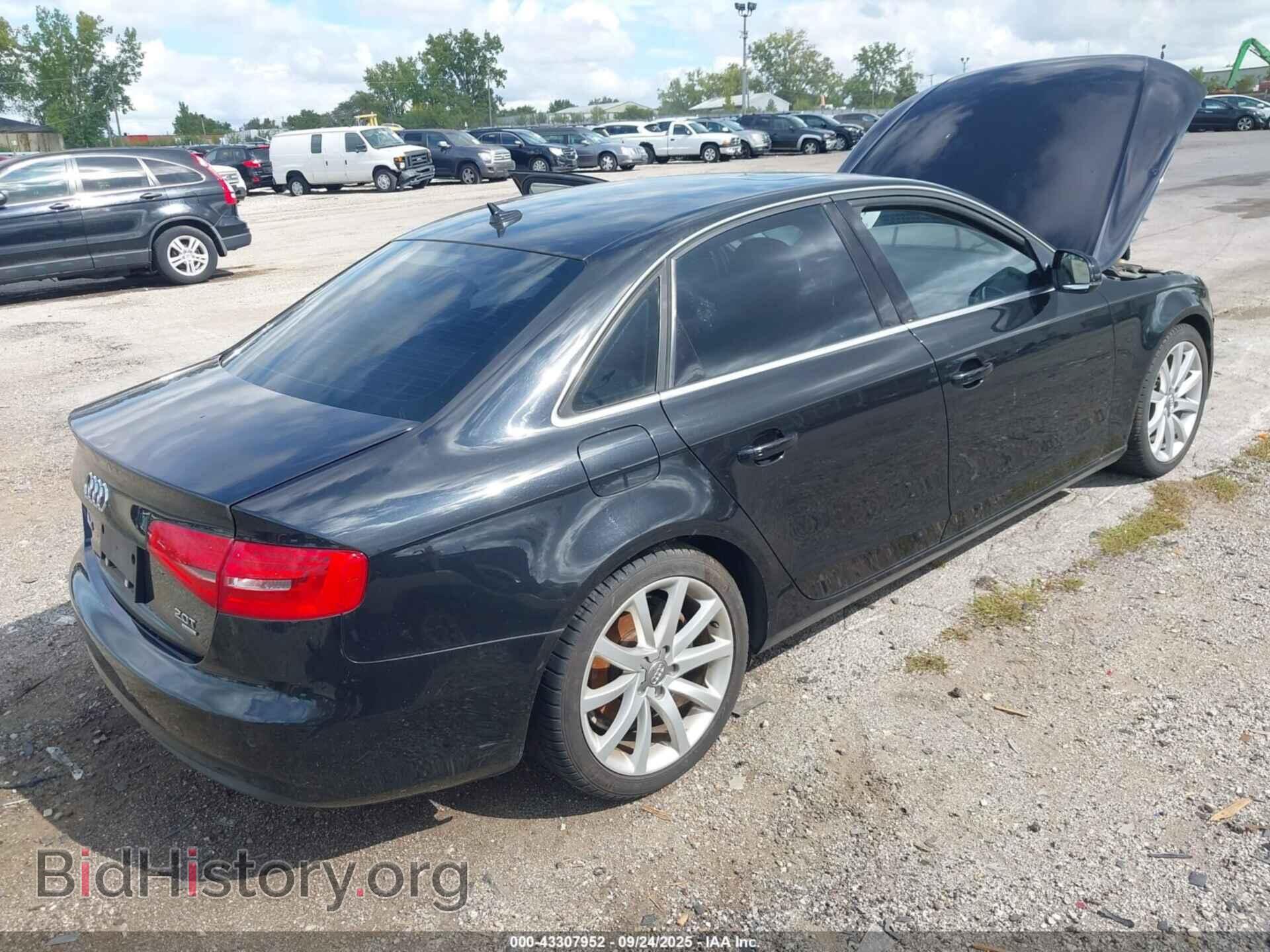 2013 AUDI A4 - VIN: WAUFFAFL2DN005867 - Фото 4