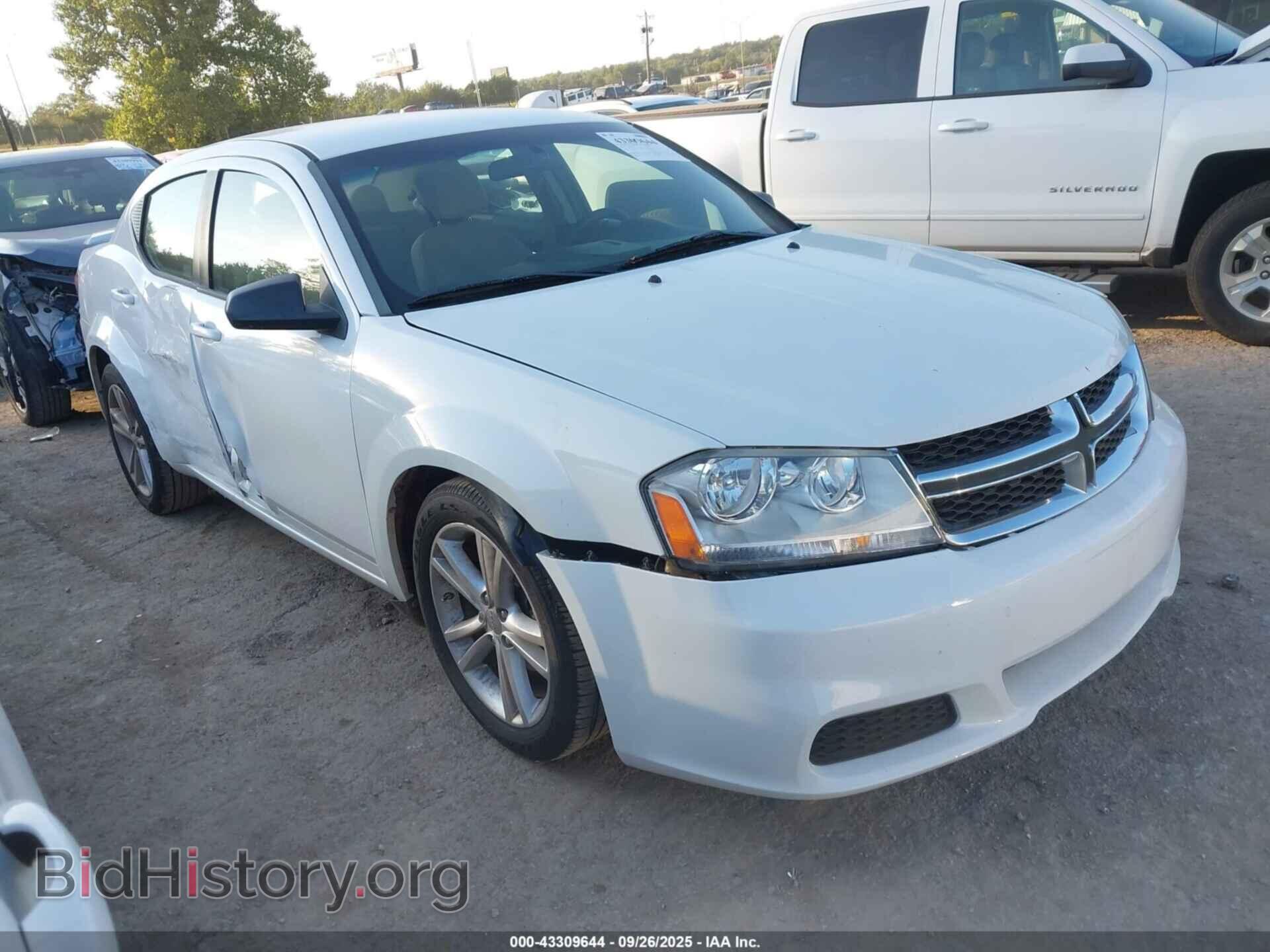 Photo 1C3CDZAG5DN770256 - DODGE AVENGER 2013