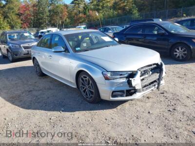 2014 Audi S4 3.0T Premium Plus, silver — VIN WAUDGAFL4EA071608, IAAI