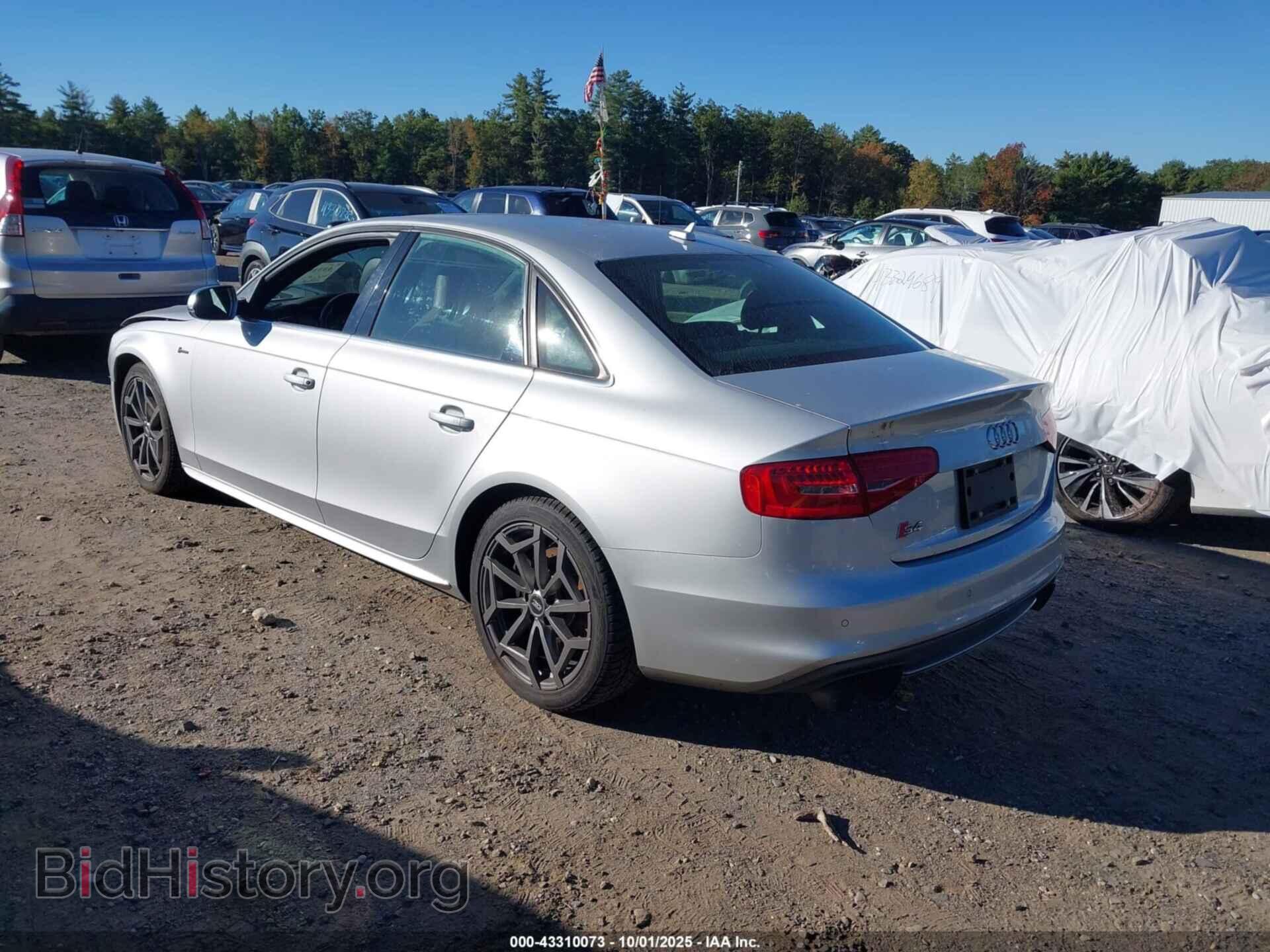 2014 AUDI S4 - VIN: WAUDGAFL4EA071608 - Фото 3