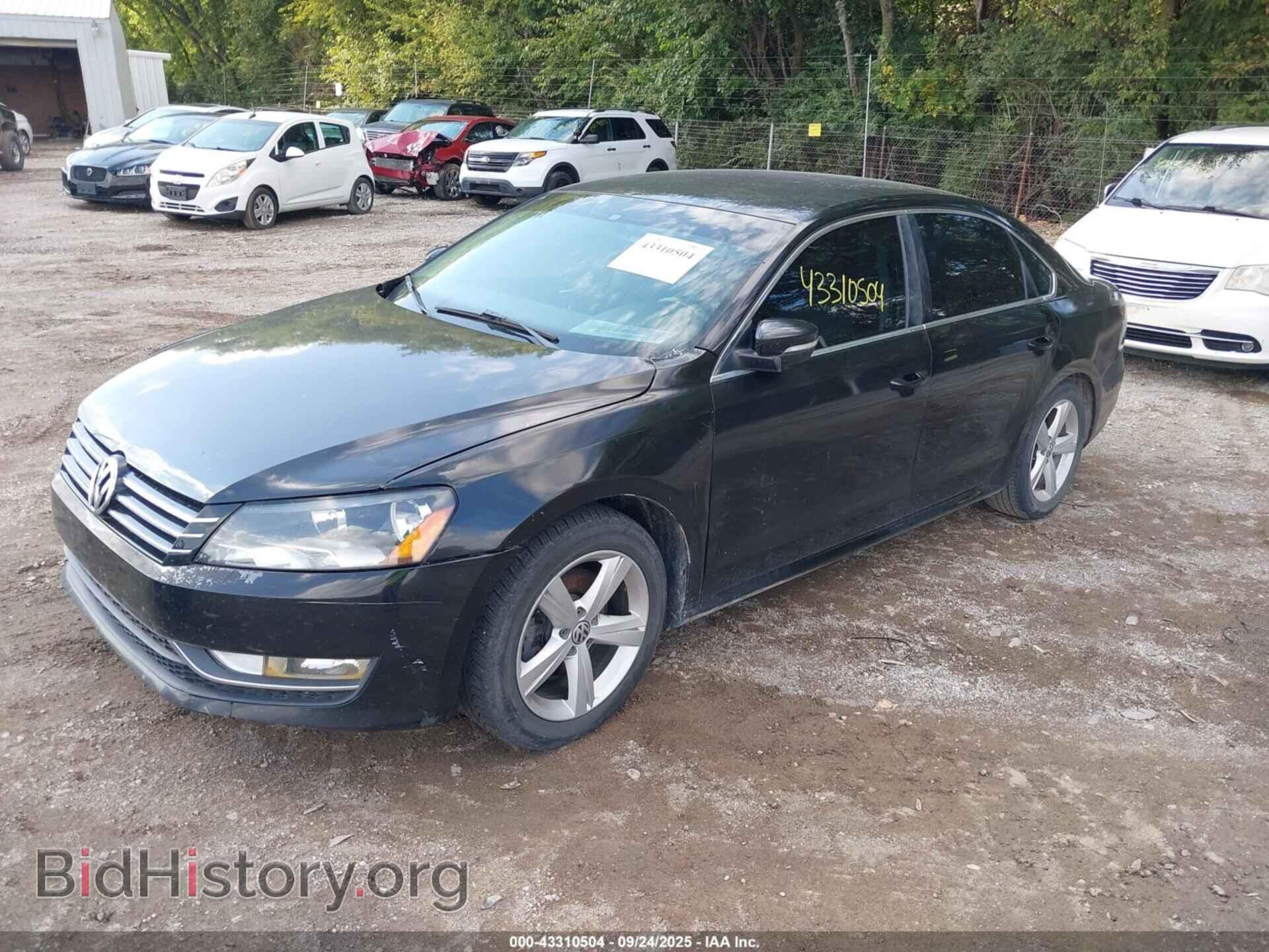 2014 VOLKSWAGEN PASSAT - VIN: 1VWAT7A32EC044842 - Фото 2