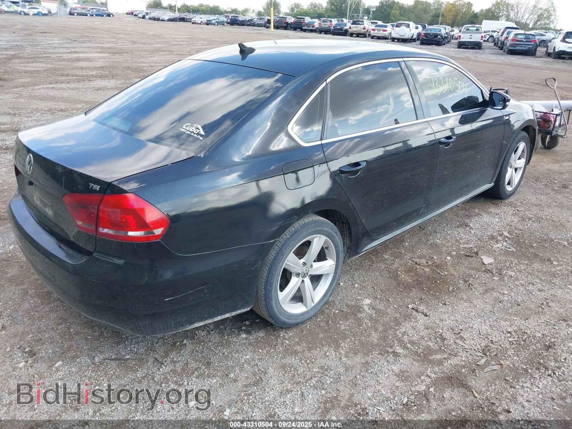 2014 VOLKSWAGEN PASSAT - VIN: 1VWAT7A32EC044842 - Фото 4