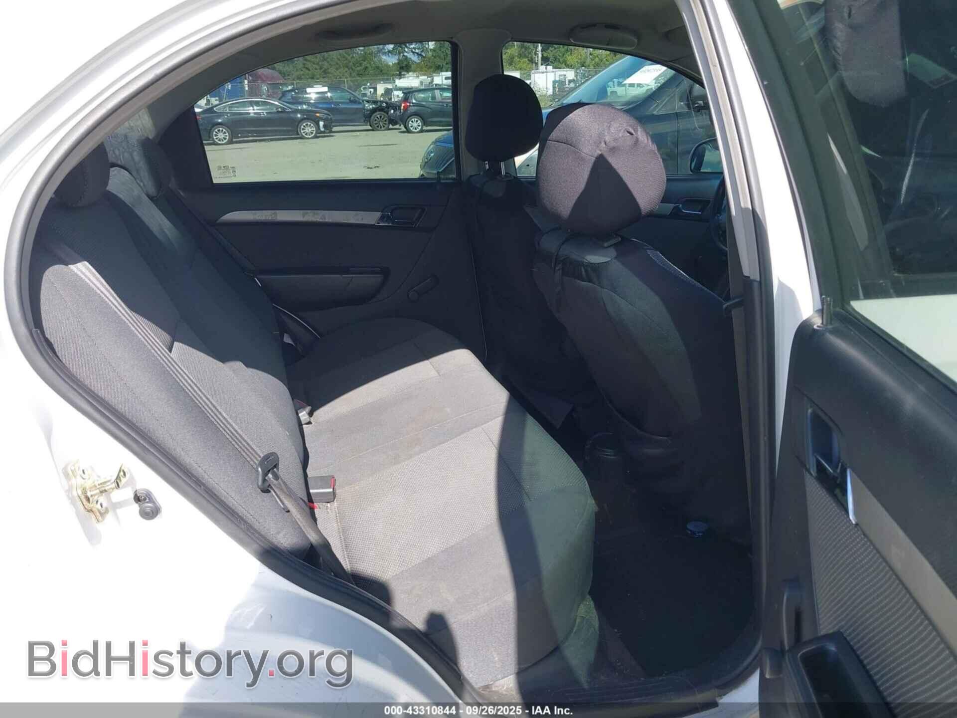 2007 CHEVROLET AVEO - VIN: KL1TD56607B074714 - Фото 8
