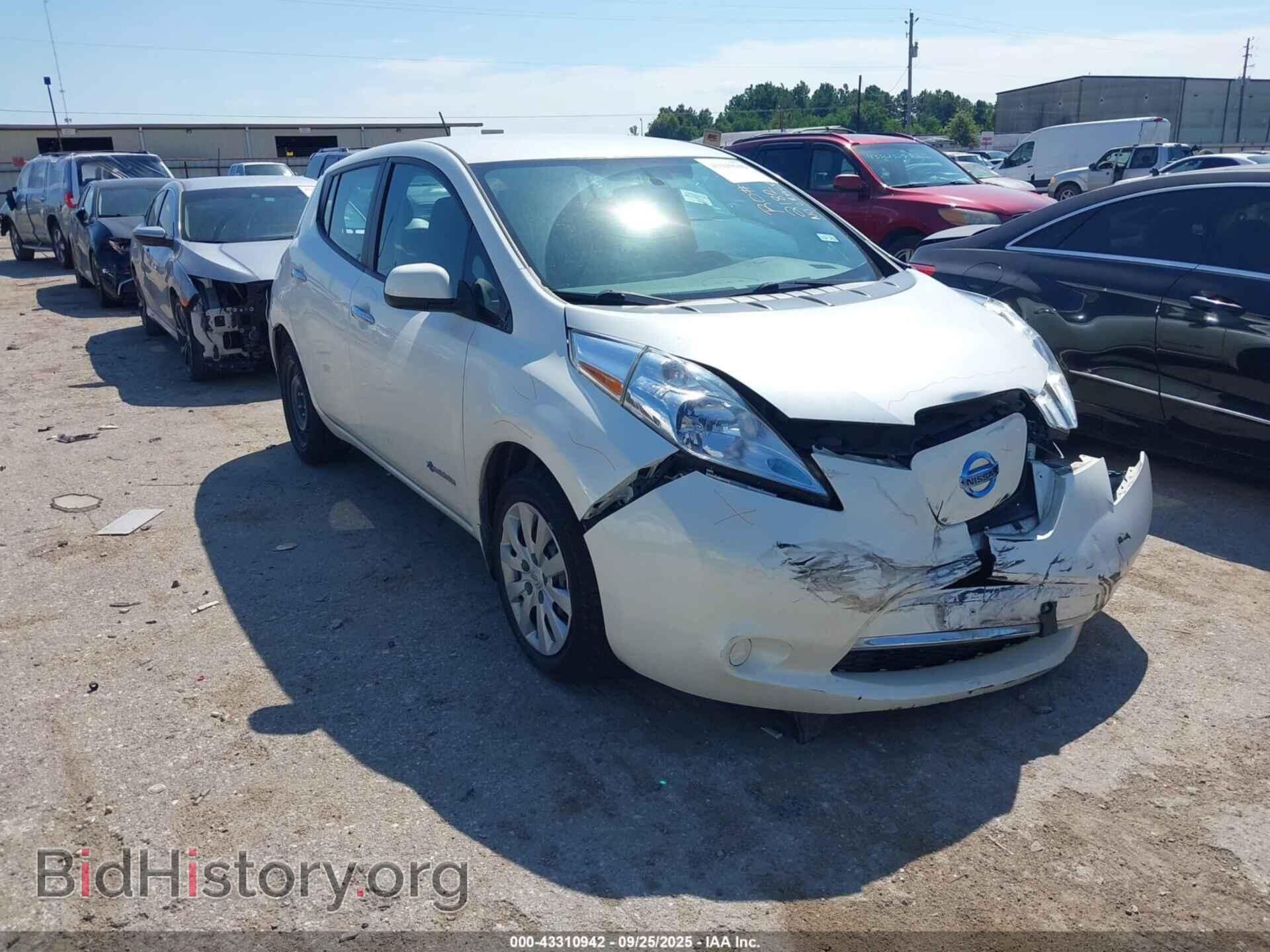 Photo 1N4AZ0CP8FC310199 - NISSAN LEAF 2015