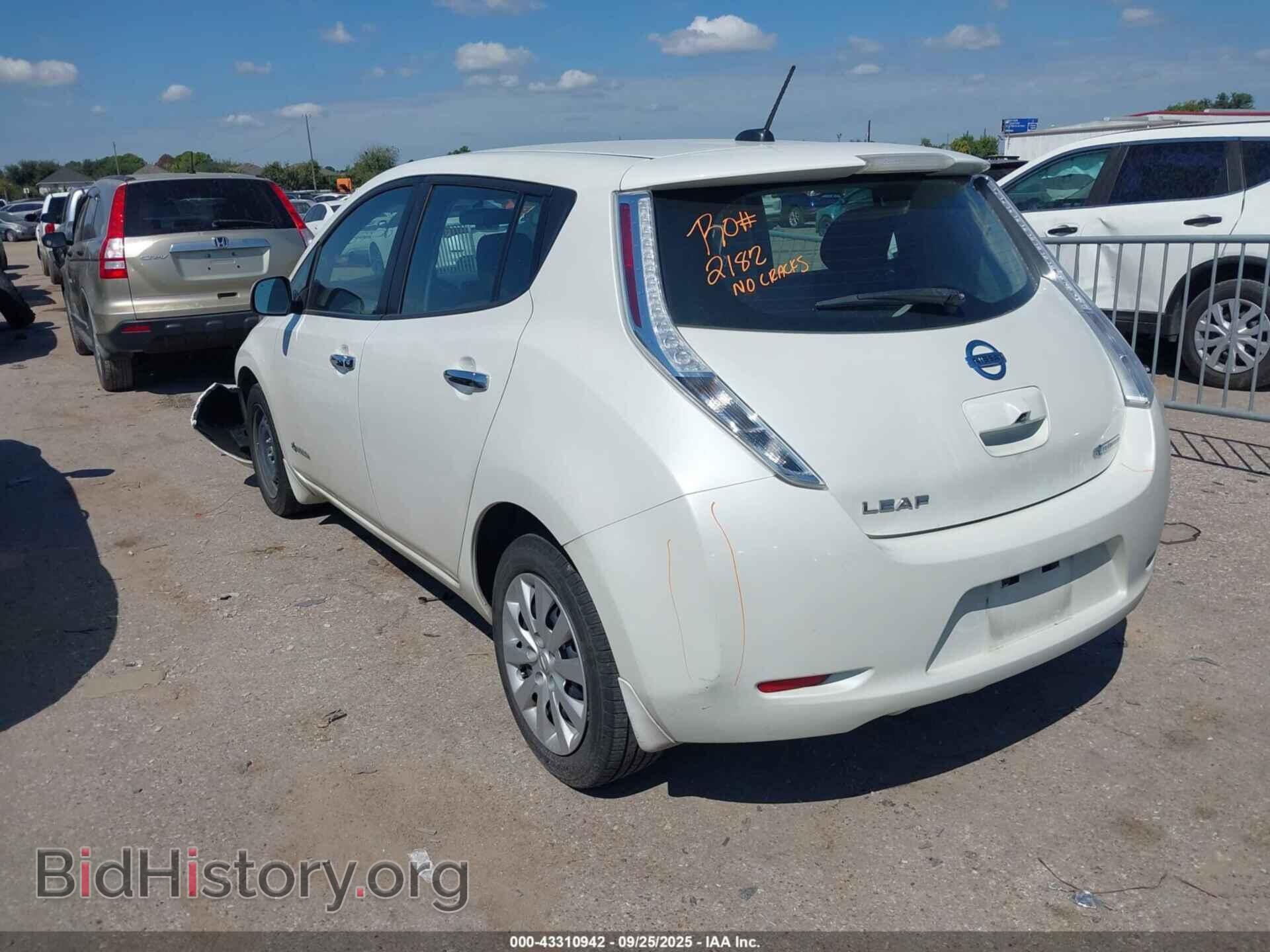 2015 NISSAN LEAF - VIN: 1N4AZ0CP8FC310199 - Фото 3