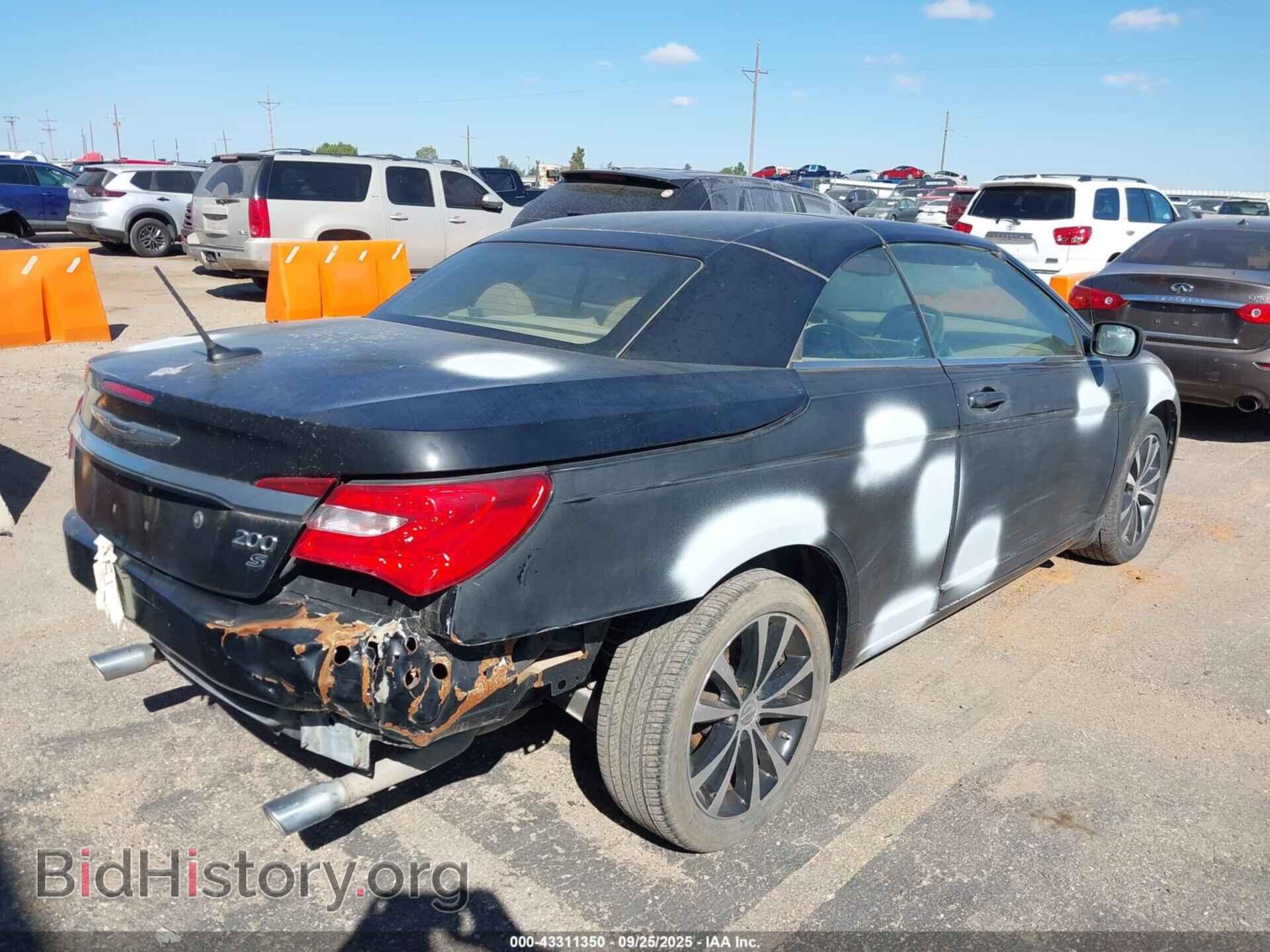 2013 CHRYSLER 200 - VIN: 1C3BCBGGXDN506673 - Фото 4